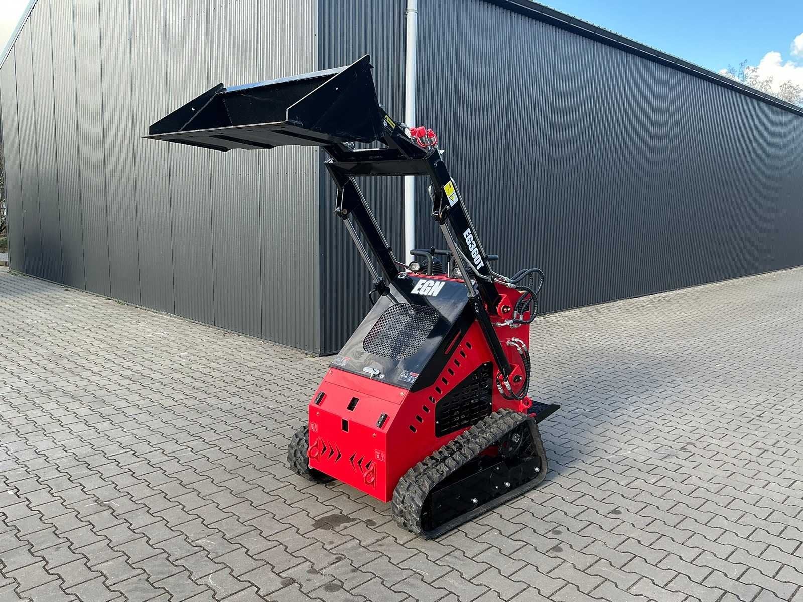 EGN EG360T Minilader / Schranklader op rupsen, Wiellader of Shovel