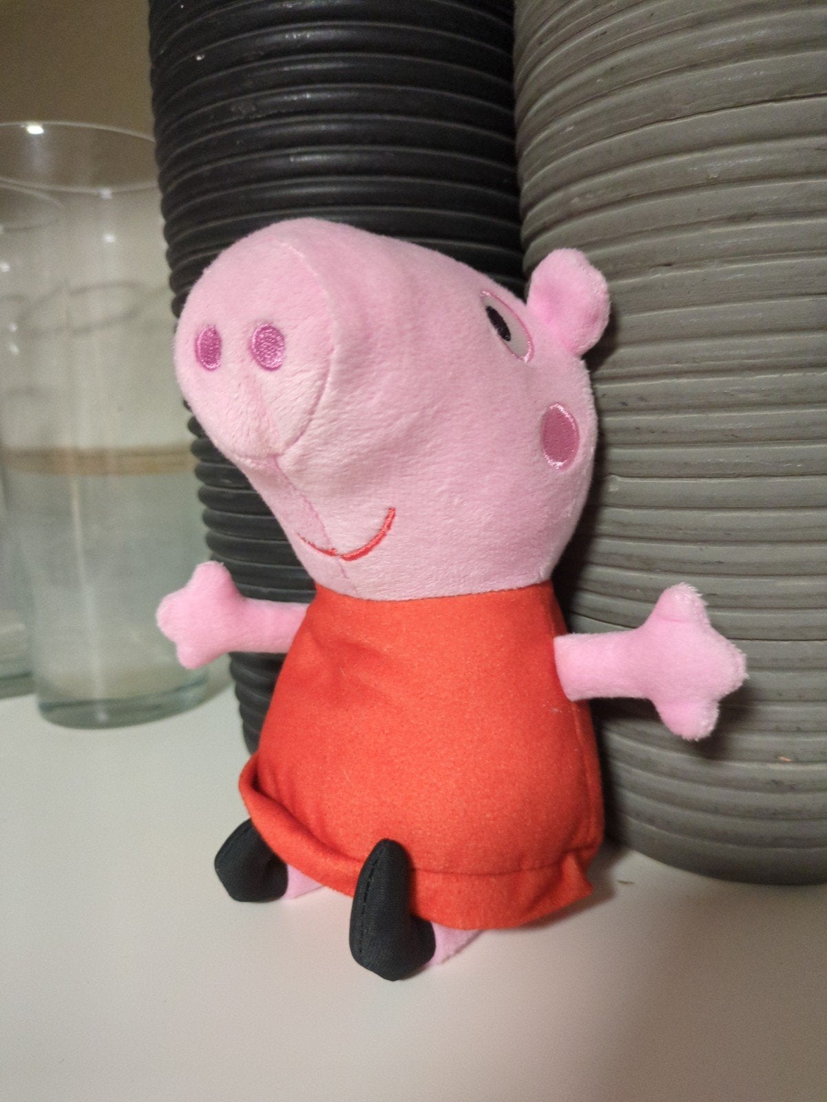Peppa Pig knuffel met geluid, Gebruikt, Overige merken, Met geluid, Overige typen