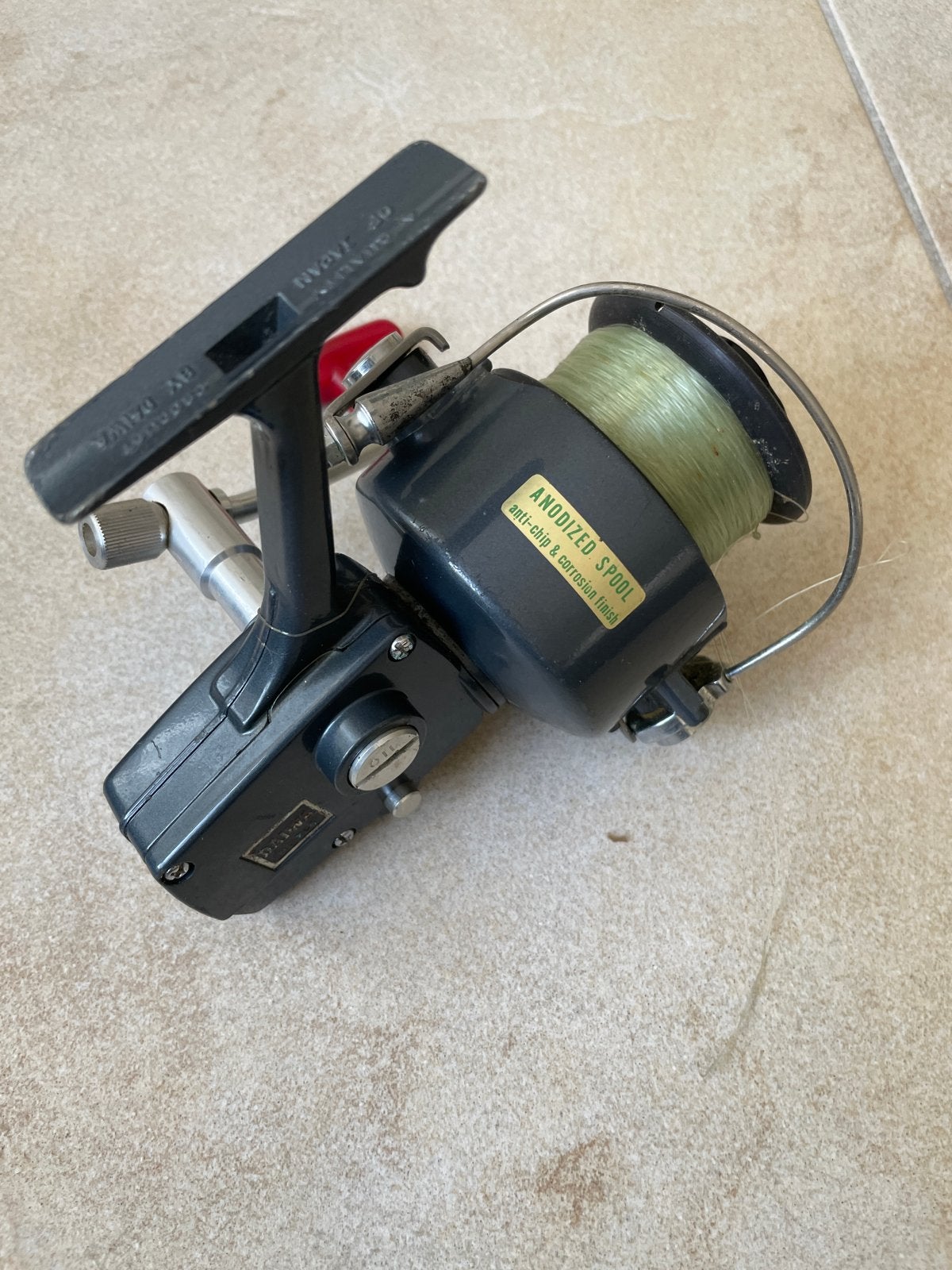 Daiwa No. 785 Vismolen - Vintage en Gebruikt, Ophalen of Verzenden, Gebruikt, Molen