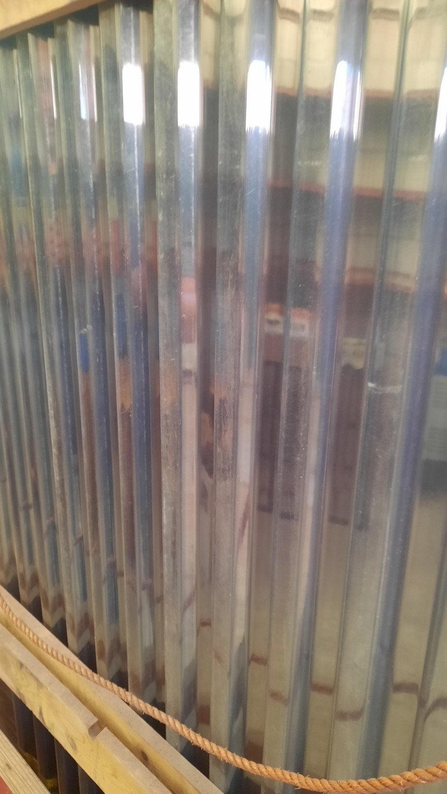 Set van 8 Plexiglas Golfplaten - Nieuw en Gebruikt, Ophalen, Gebruikt, Overige materialen