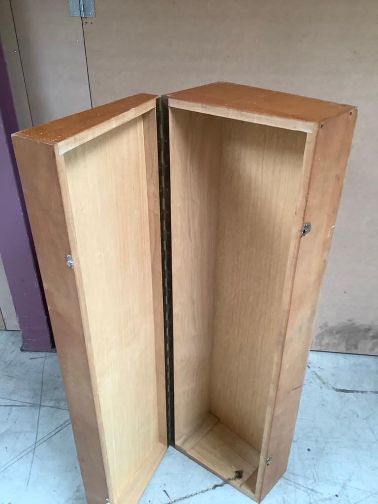 Houten kist 120x35x25 cm (LxBxH), Huis en Inrichting, Woonaccessoires | Kisten, Ophalen, Gebruikt, 100 tot 150 cm, Minder dan 50 cm