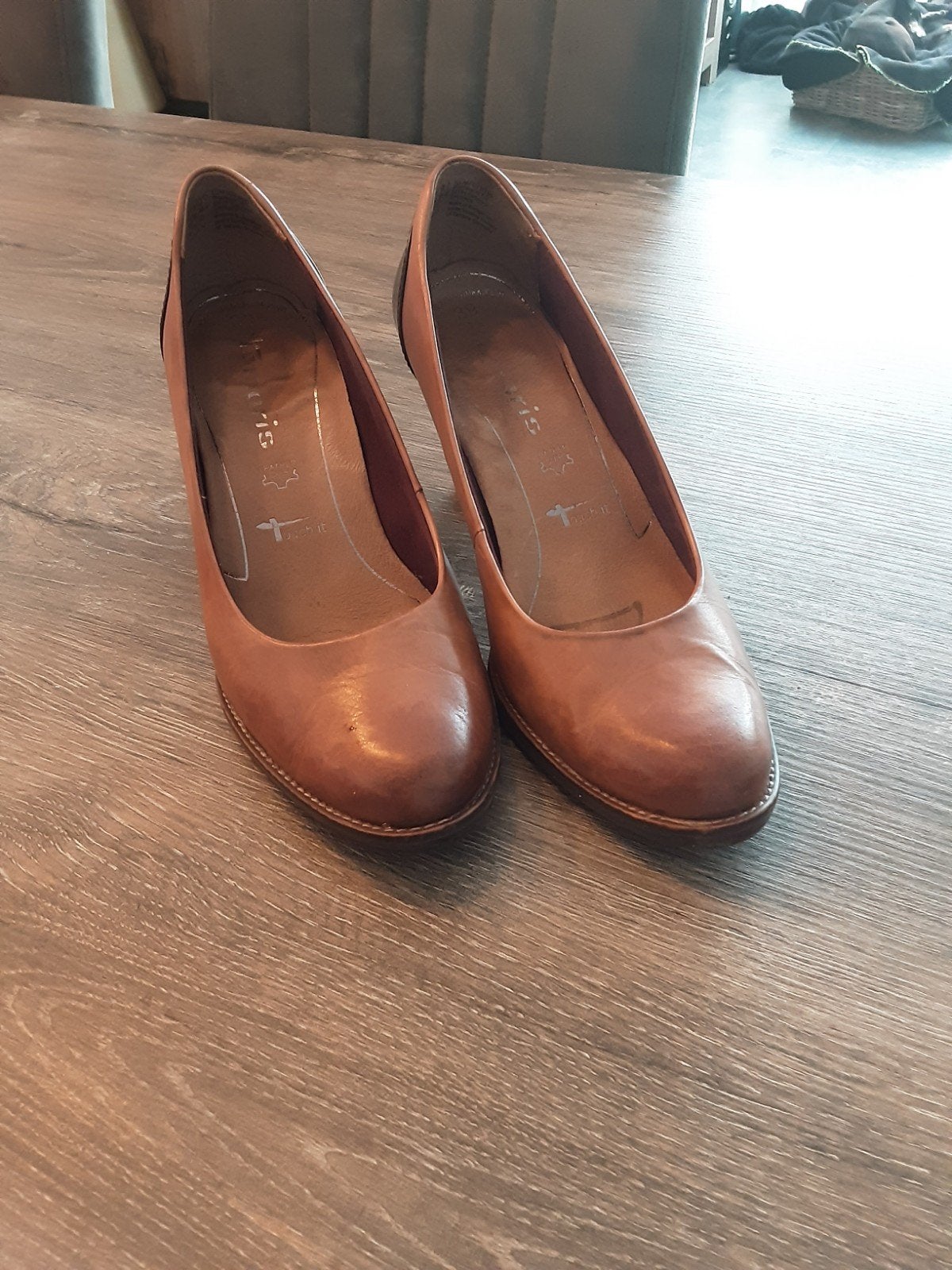 Tamaris pumps maat 39 met zacht voetbed, Tamaris, Pumps, Bruin, Ophalen of Verzenden