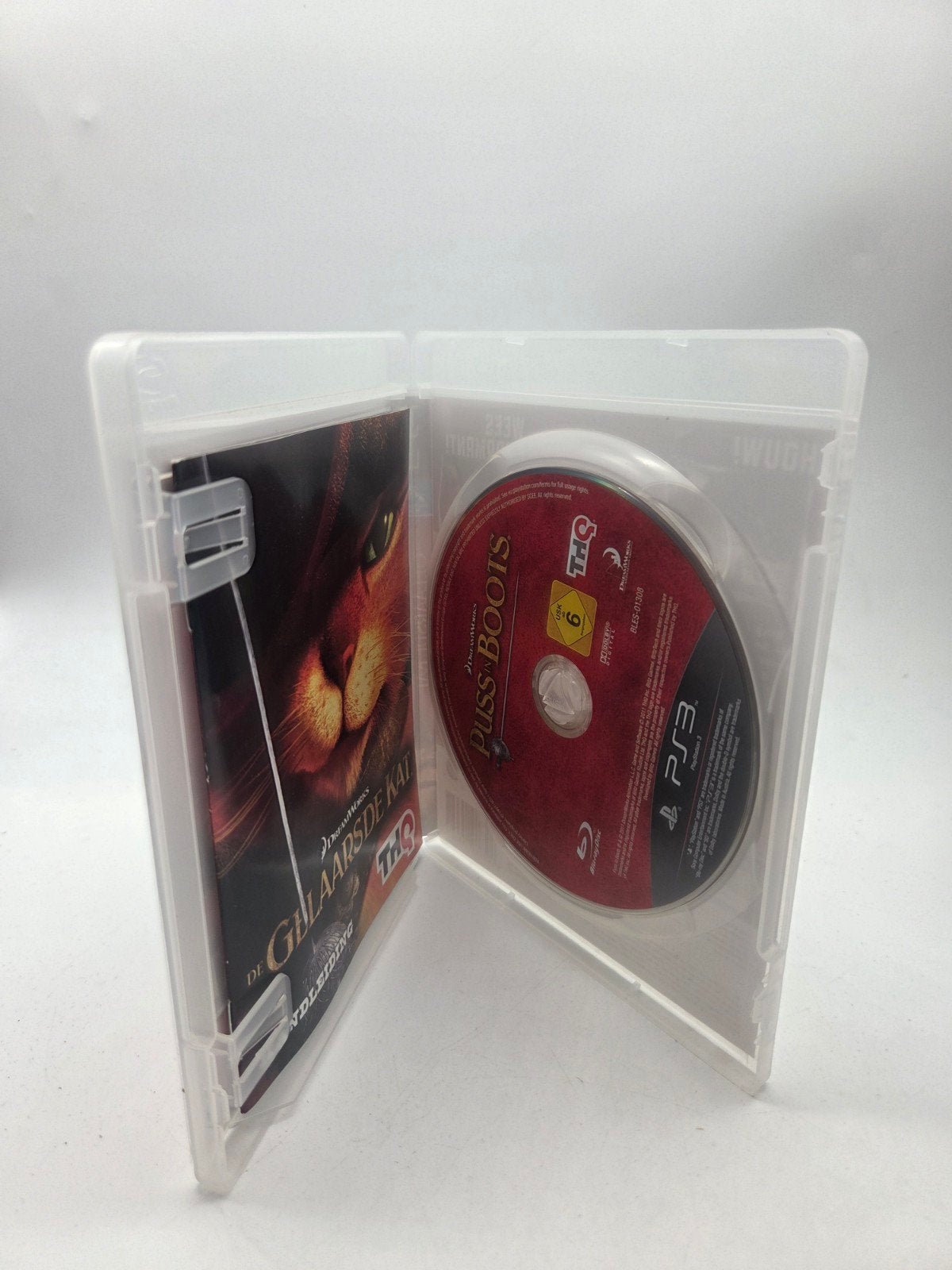 Puss in Boots - De Gelaarsde Kat PS3 (Dreamworks), Avontuur en Actie, Gebruikt, THQ, 1 speler