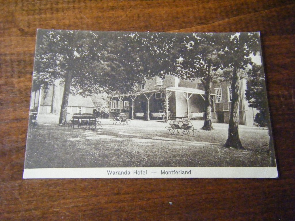 S42 - Montferland - Waranda Hotel - Mooi/Oud, Ophalen of Verzenden, 1920 tot 1940, Gelderland