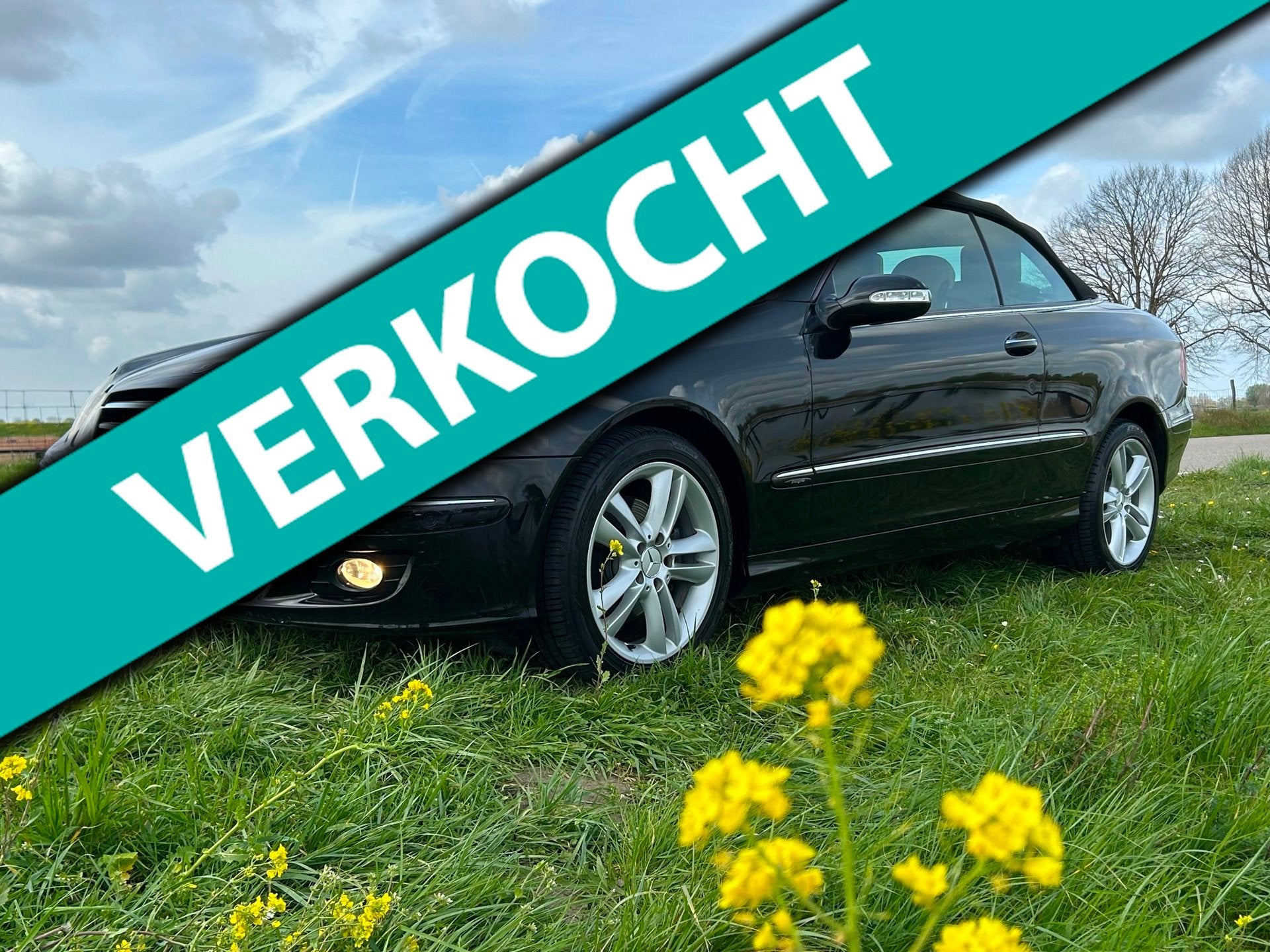 Mercedes-Benz CLK-klasse Cabrio 200 K. Elegance, Achterwielaandrijving, Gebruikt, 1649 kg, 4 cilinders