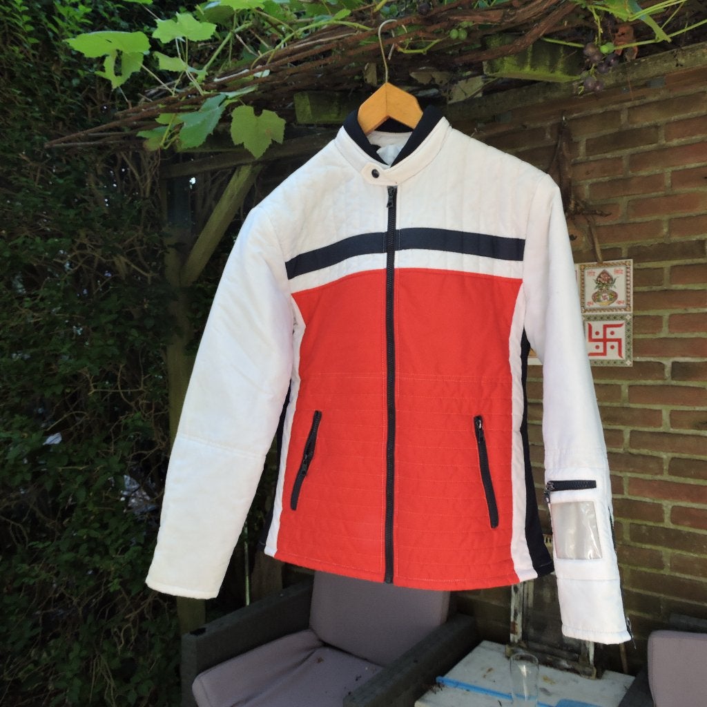 Honda vintage jas vintage racejack motor mt 48, Kleding | Heren, Jassen | Zomer, Ophalen of Verzenden, Zo goed als nieuw, Maat 48/50 (M)
