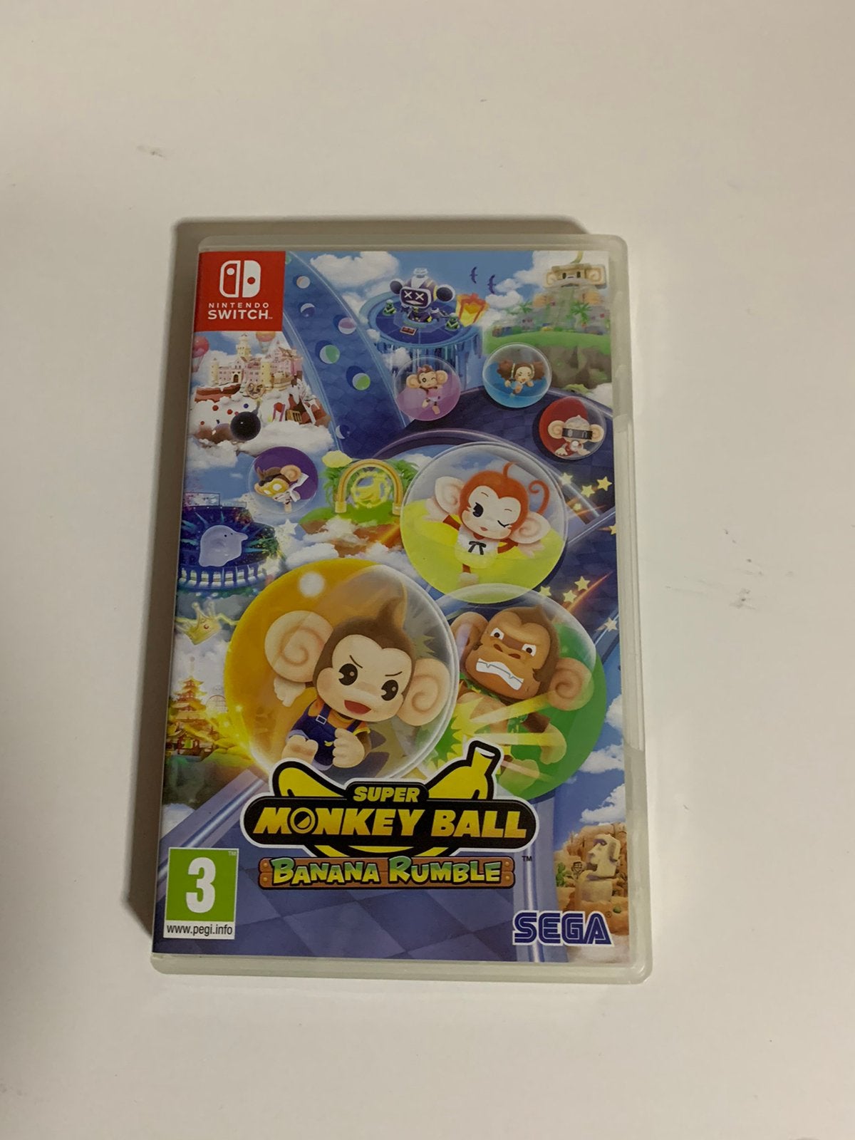 Super Monkey Ball Banana Rumble | Nintendo Switch, Spelcomputers en Games, 1 speler, Ophalen of Verzenden, Zo goed als nieuw, Vanaf 3 jaar