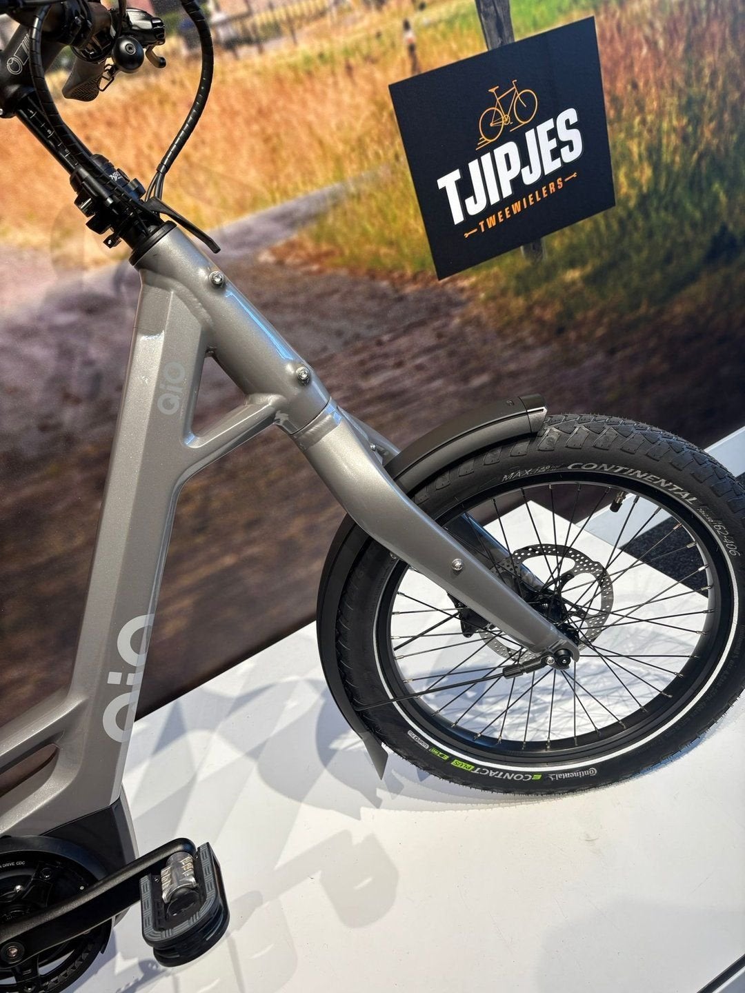 QIO EINS P-5 Compacte E-bike | 48 cm | €900 korting, Fietsen en Brommers, Elektrische fietsen, Overige merken, -, -, Nieuw