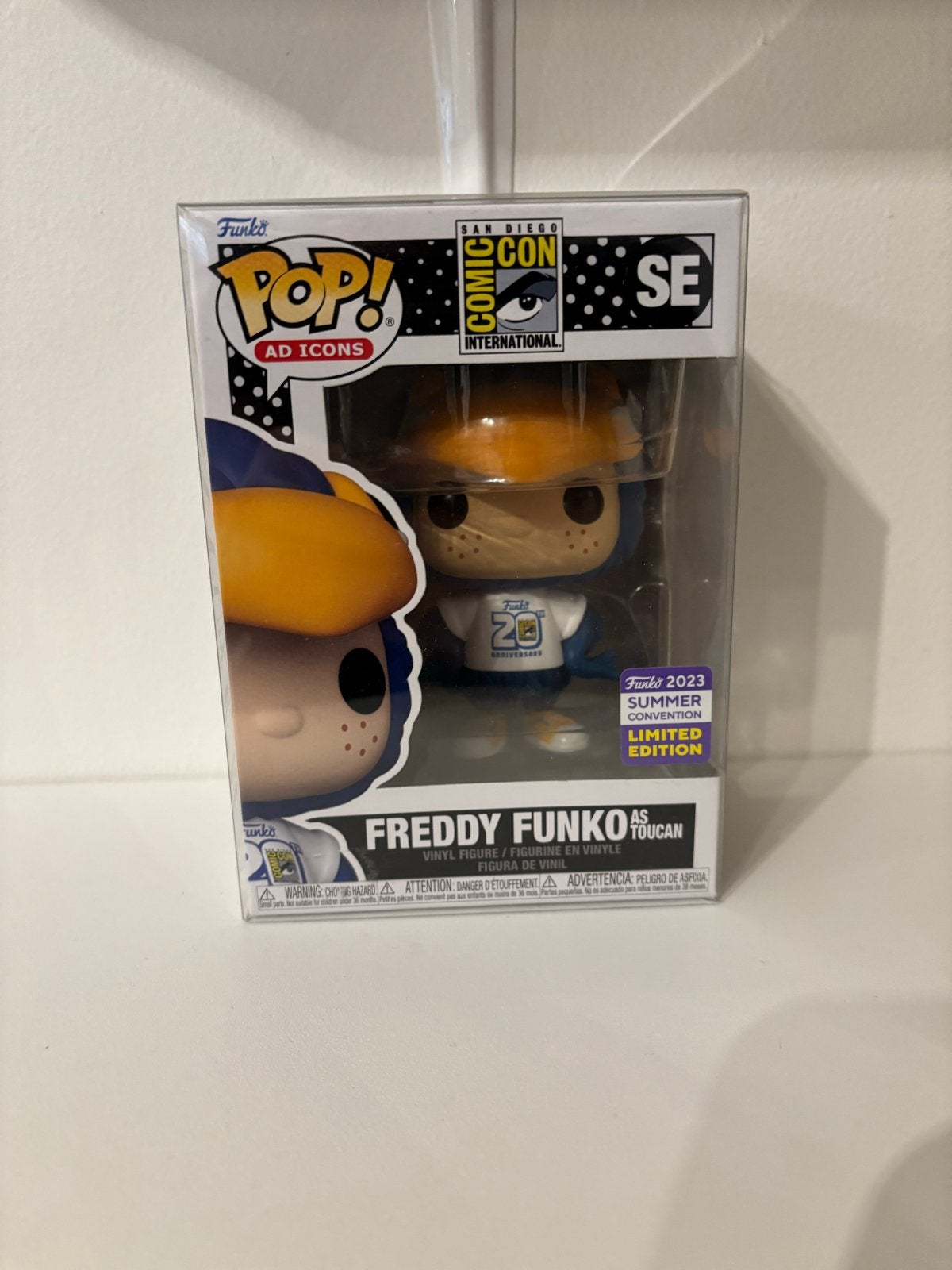 Funko Pop! Freddy Funko as Toucan - SDCC 2023 Exclusive, Ophalen of Verzenden, Nieuw
