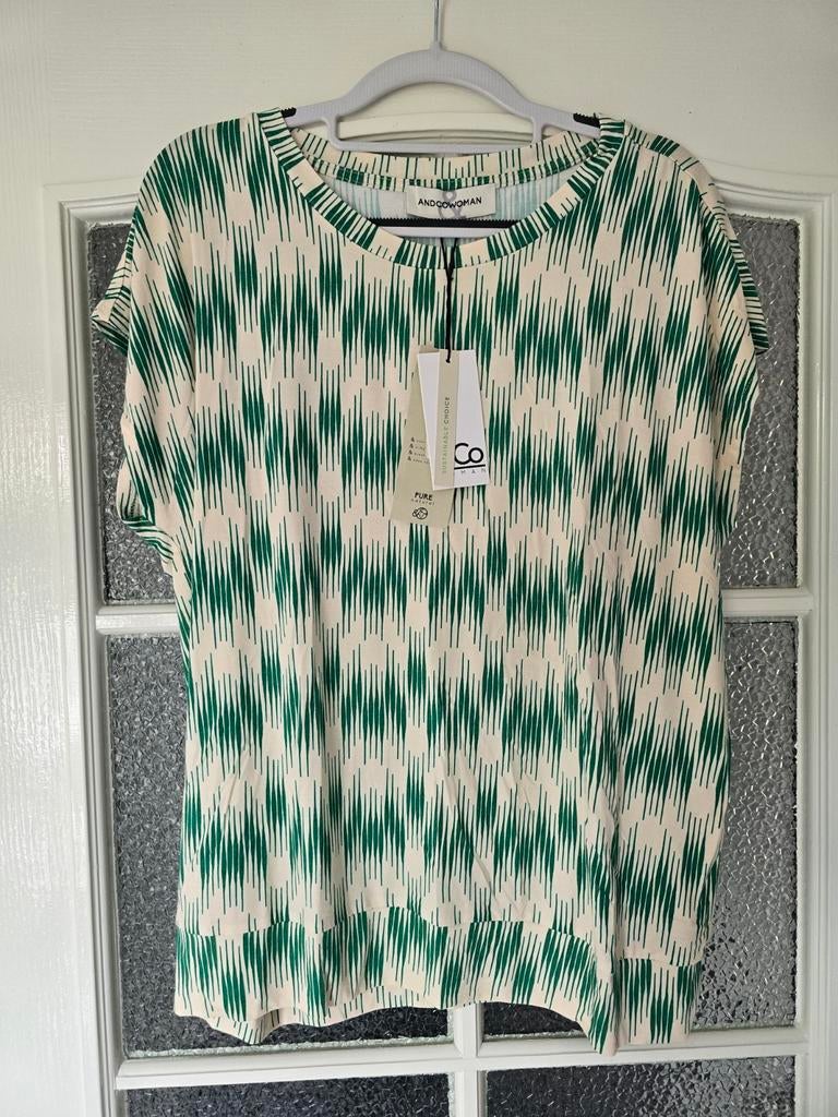 Nieuw &co woman andcowoman and cowoman L groen, Ophalen of Verzenden, Nieuw, Groen, Korte mouw