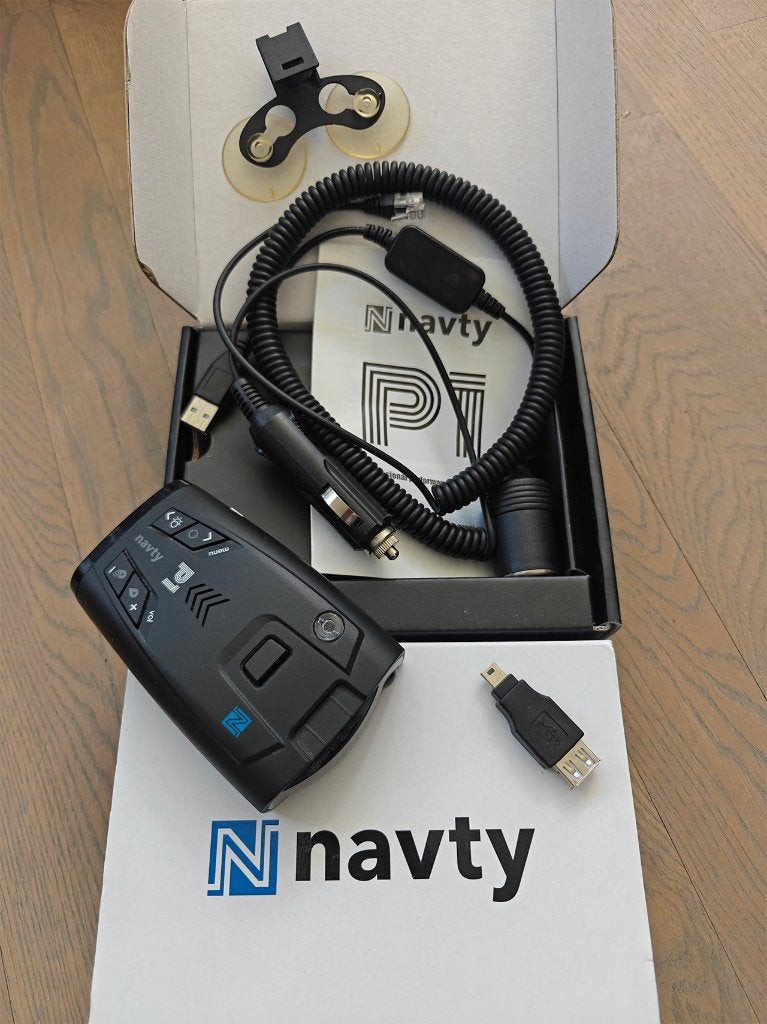 NAVTY P1 Premium Edition – Radar- & Laserdetector, Auto diversen, Ophalen of Verzenden