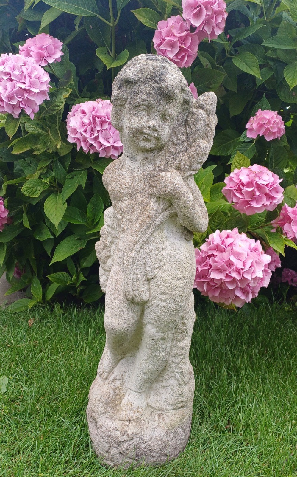 Groot Tuinbeeld hoogte +/- 70 cm. Beeld voor de Tuin € 40, Tuin en Terras, Ophalen