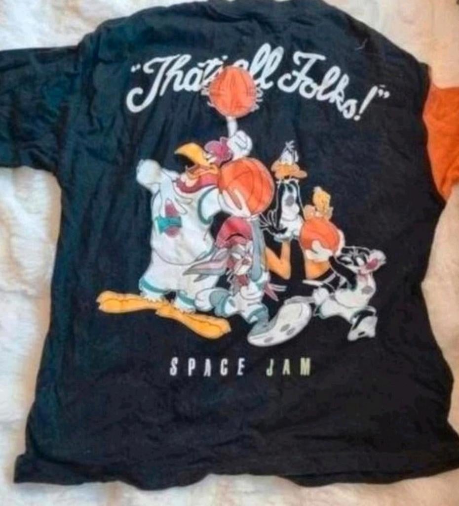 Space Jam Shirt - Zara - Maat 128, Jongen of Meisje, Ophalen of Verzenden, Zo goed als nieuw, Zara