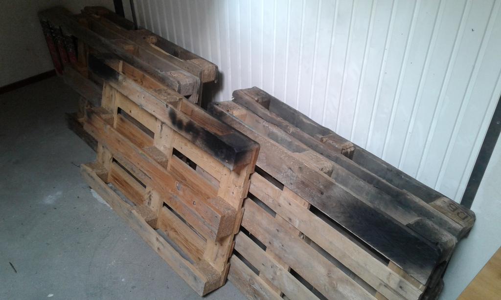 Pallets, Ophalen, Gebruikt, Pallet, Minder dan 200 cm