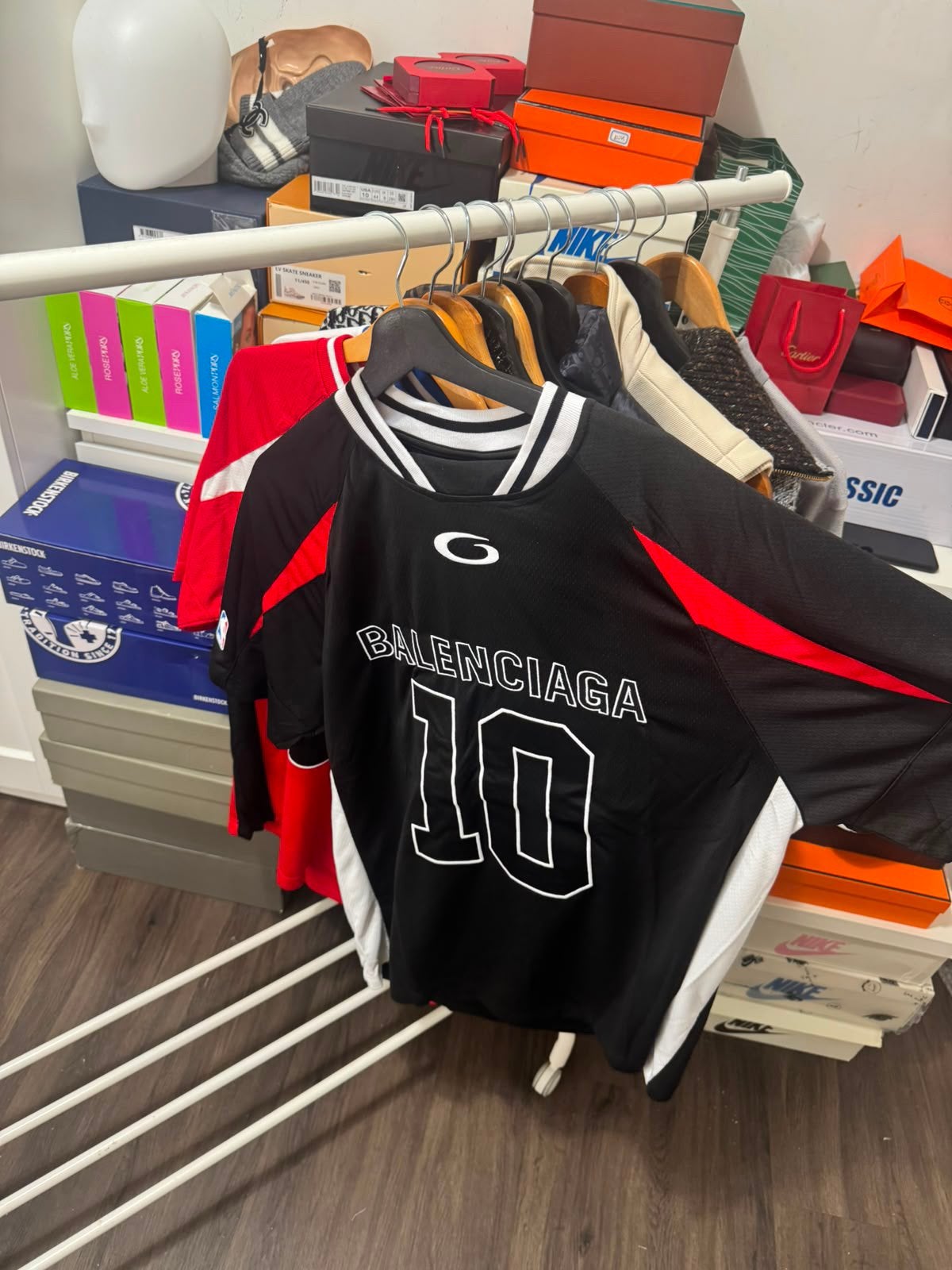 Balenciaga x NBA Collab Jersey zwart, Ophalen of Verzenden, Nieuw