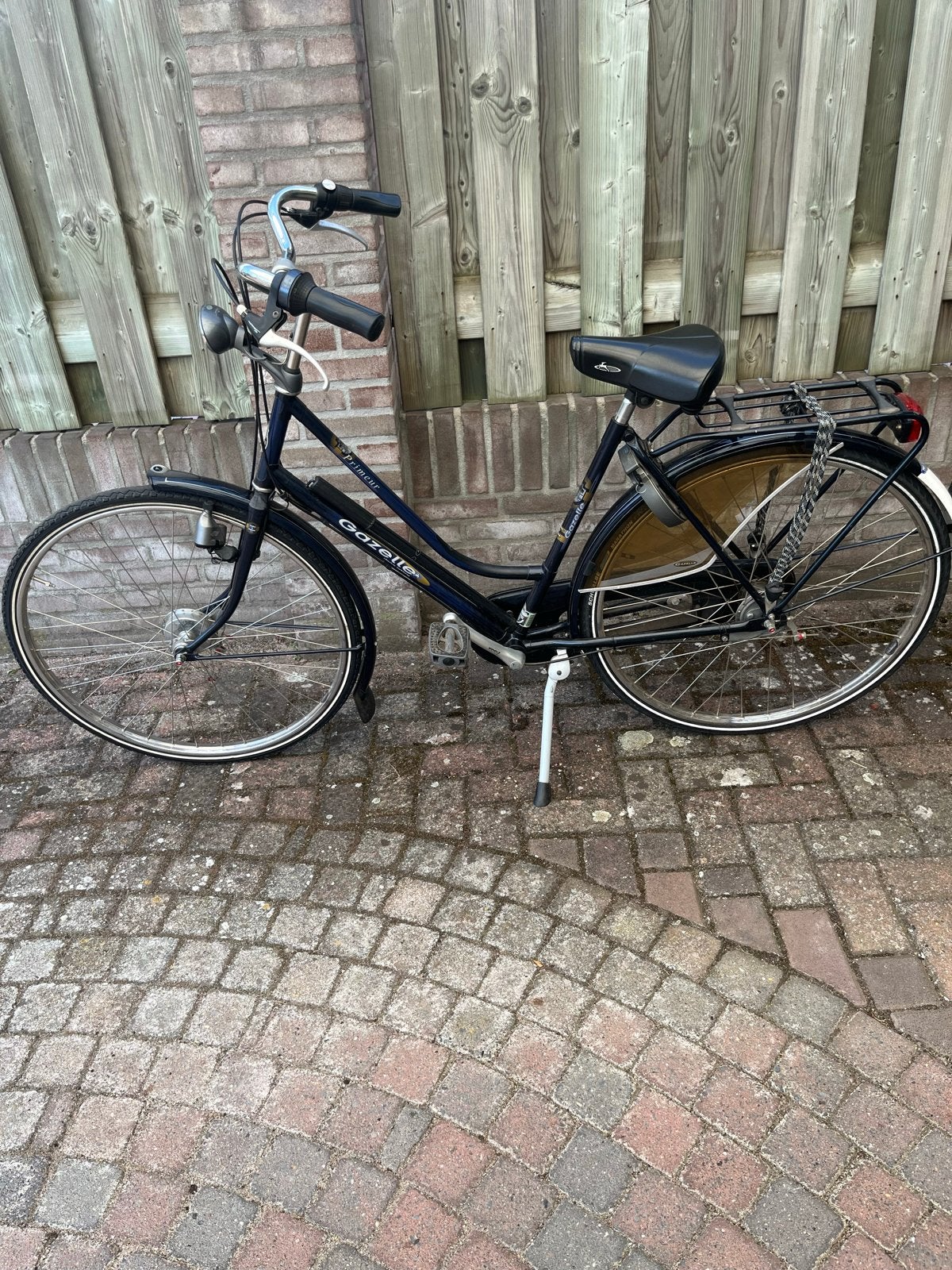 Gazelle Primeur damesfiets - Gebruikt, goede staat, Ophalen, Terugtraprem, Gazelle, 53 tot 56 cm
