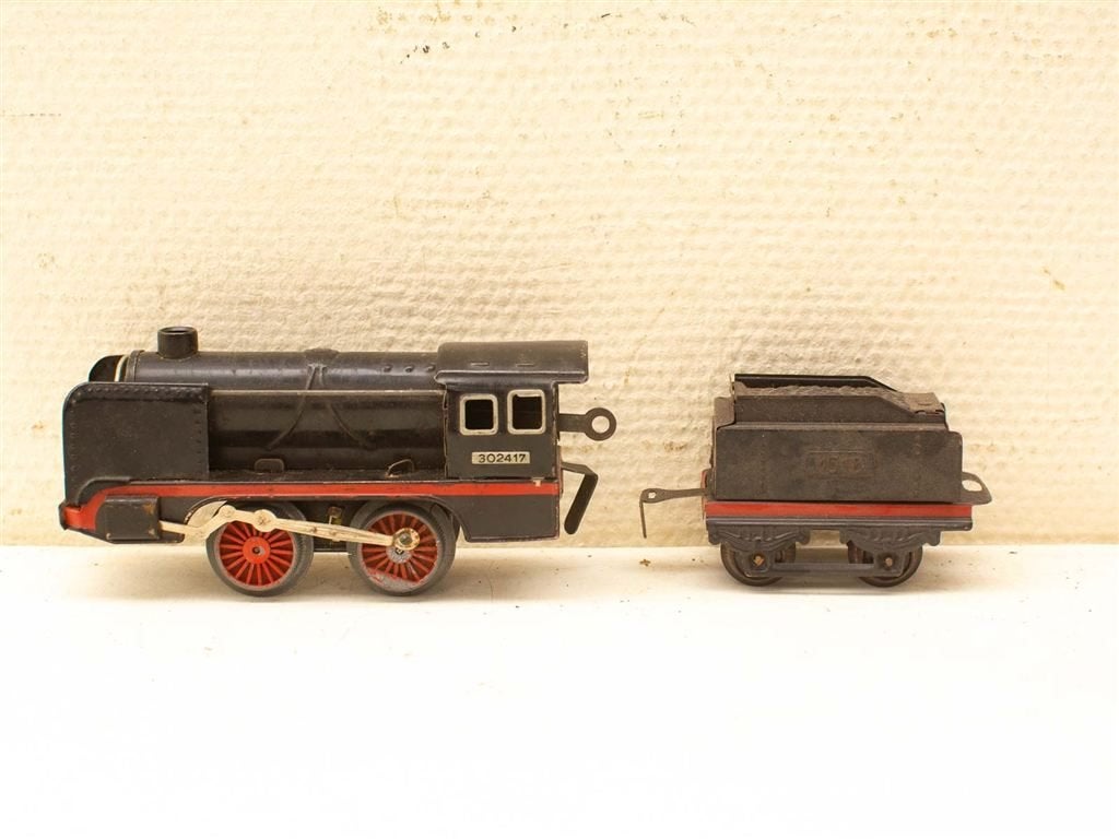 treintjes met rails 35569, Wisselstroom, Gebruikt, Wagon, Ophalen of Verzenden