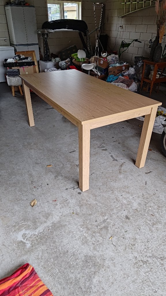 eettafel, Huis en Inrichting, Ophalen, Gebruikt, 50 tot 100 cm, Vijf personen of meer