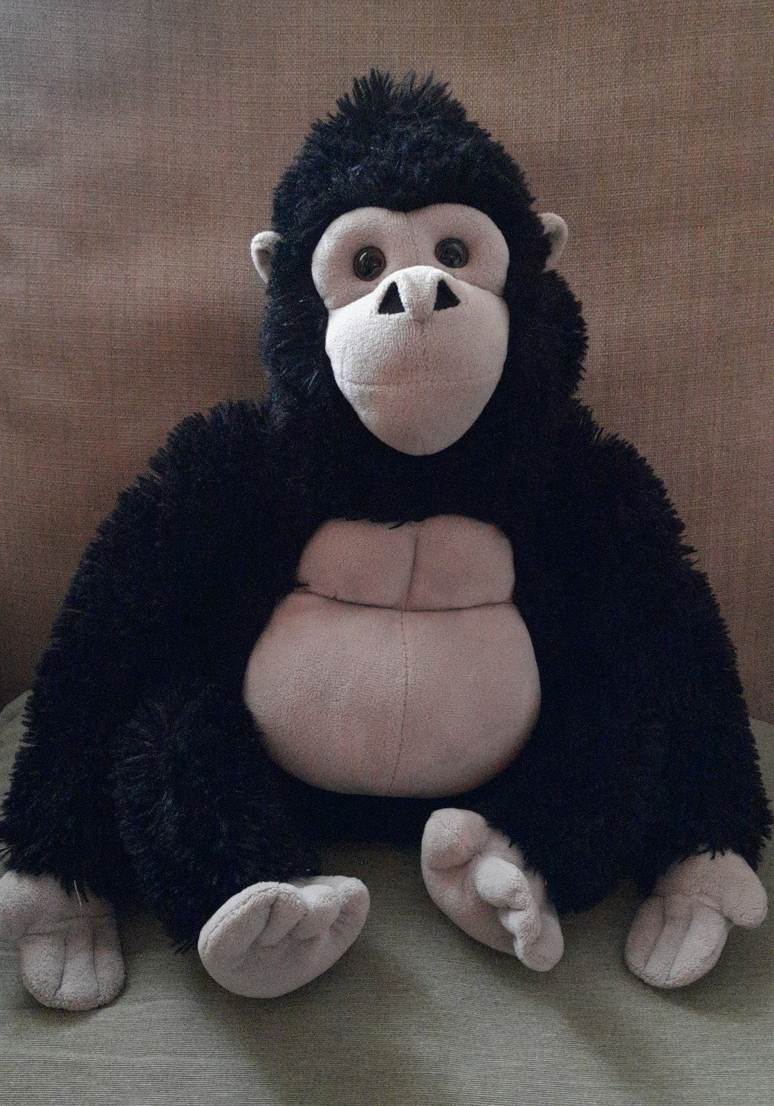 Ravensden Gorilla knuffel aap ZGAN, Overige merken, Ophalen of Verzenden, Zo goed als nieuw, Middelgroot (20 tot 80 cm)