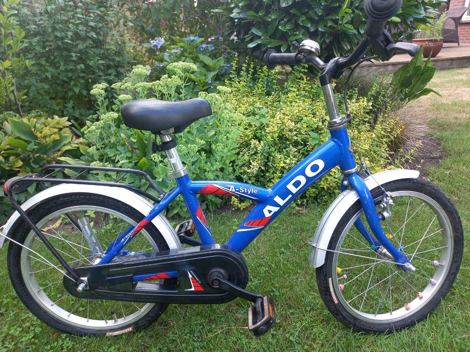 jongensfiets 18 inch, Ophalen, Gebruikt, Terugtraprem, 16 tot 20 inch