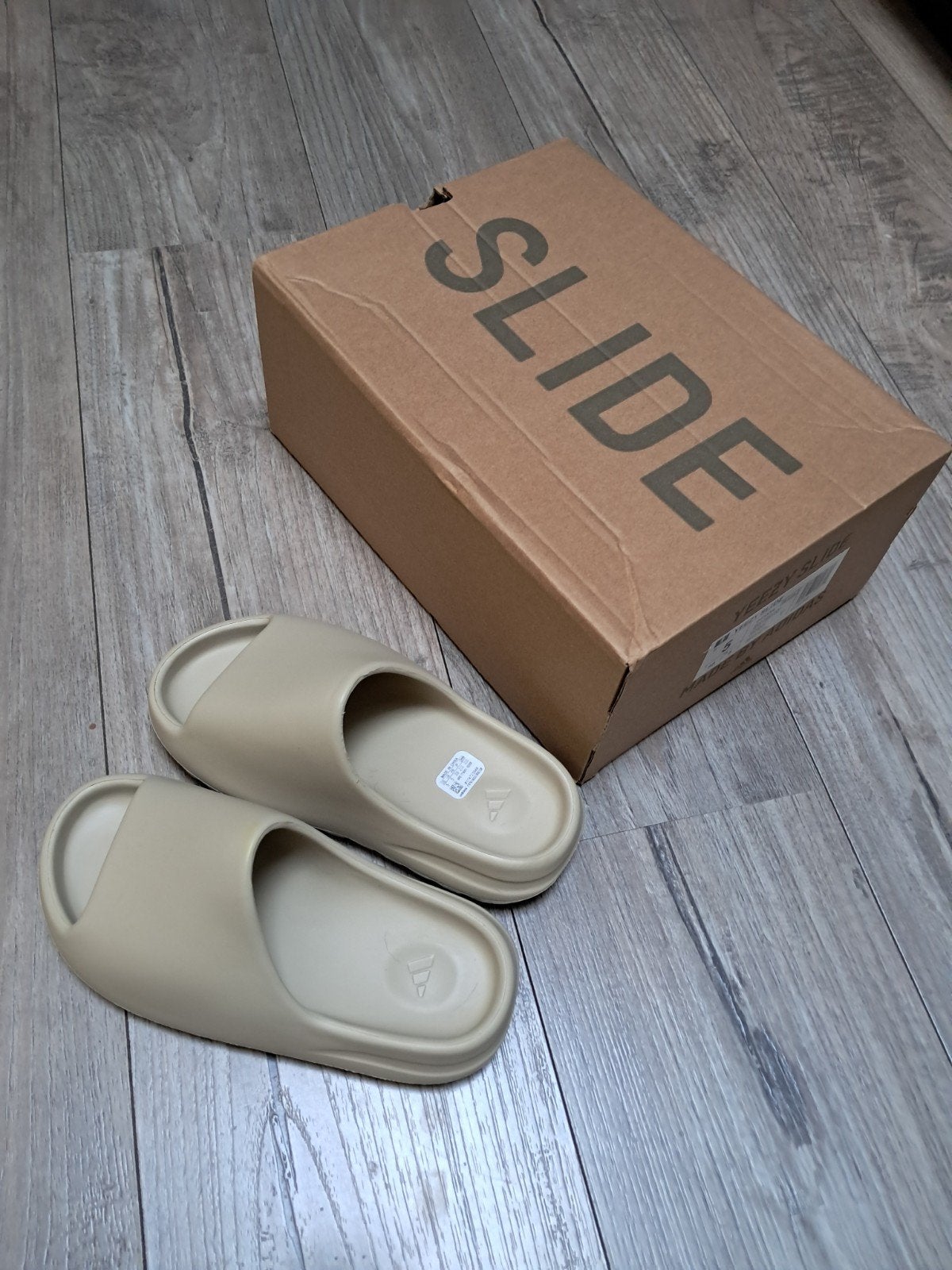 Yazee Slide beige maat 38 adidas slippers, Adidas, Nieuw, Ophalen of Verzenden, Instappers