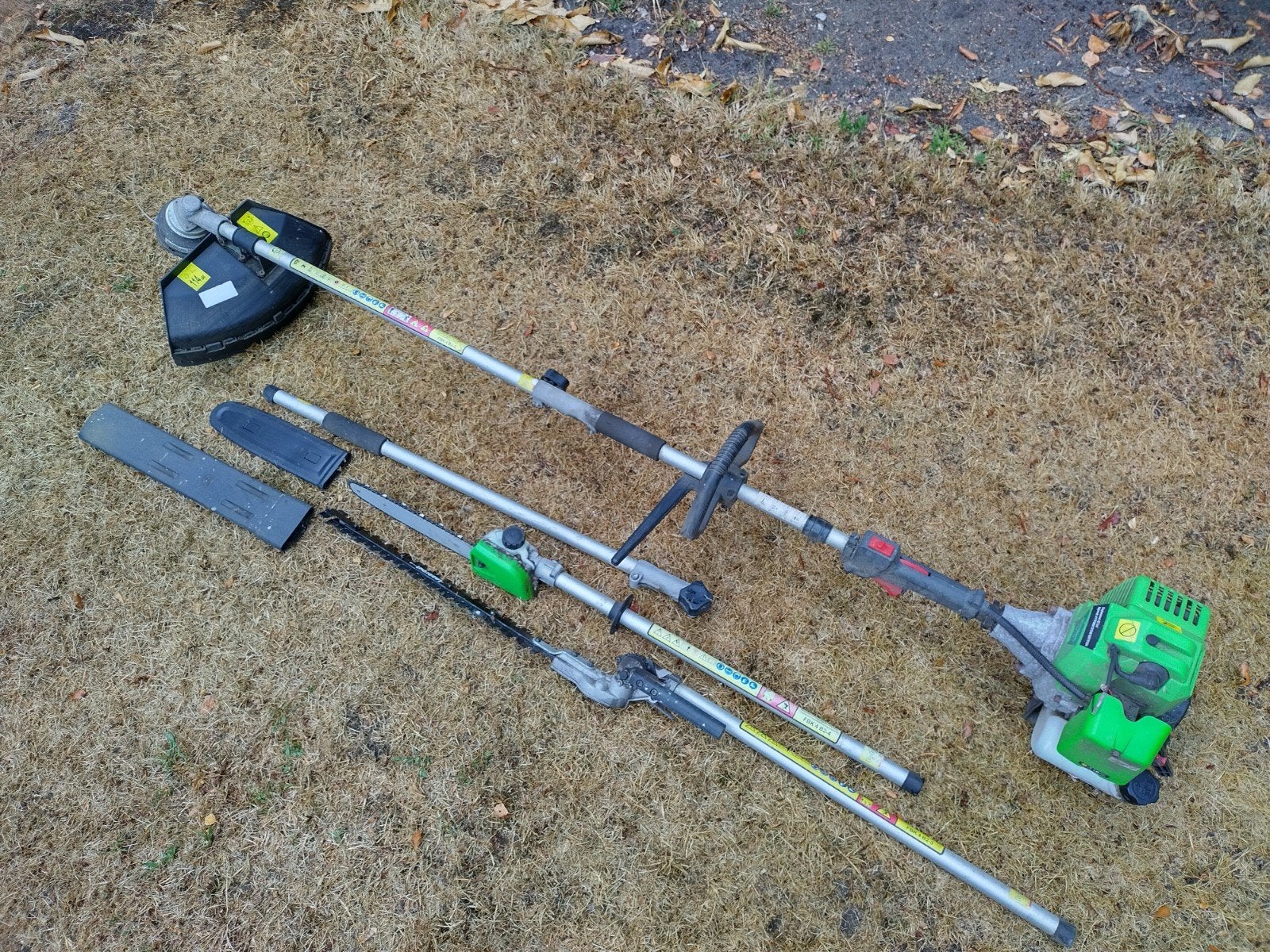 Bosmaaier, heggenschaar, kettingzaag motor, Ophalen, Benzine