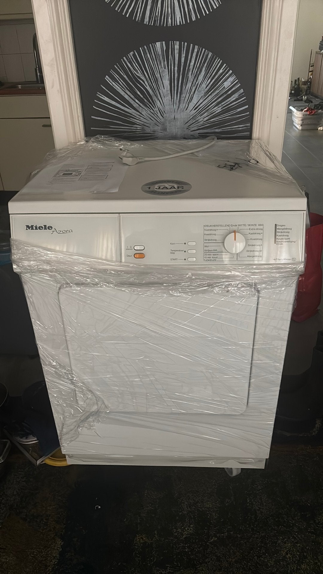 Wasdroger condens met garantie 1 jr, Witgoed en Apparatuur, Luchtafvoer, 4 tot 6 kg, Ophalen of Verzenden, Zo goed als nieuw