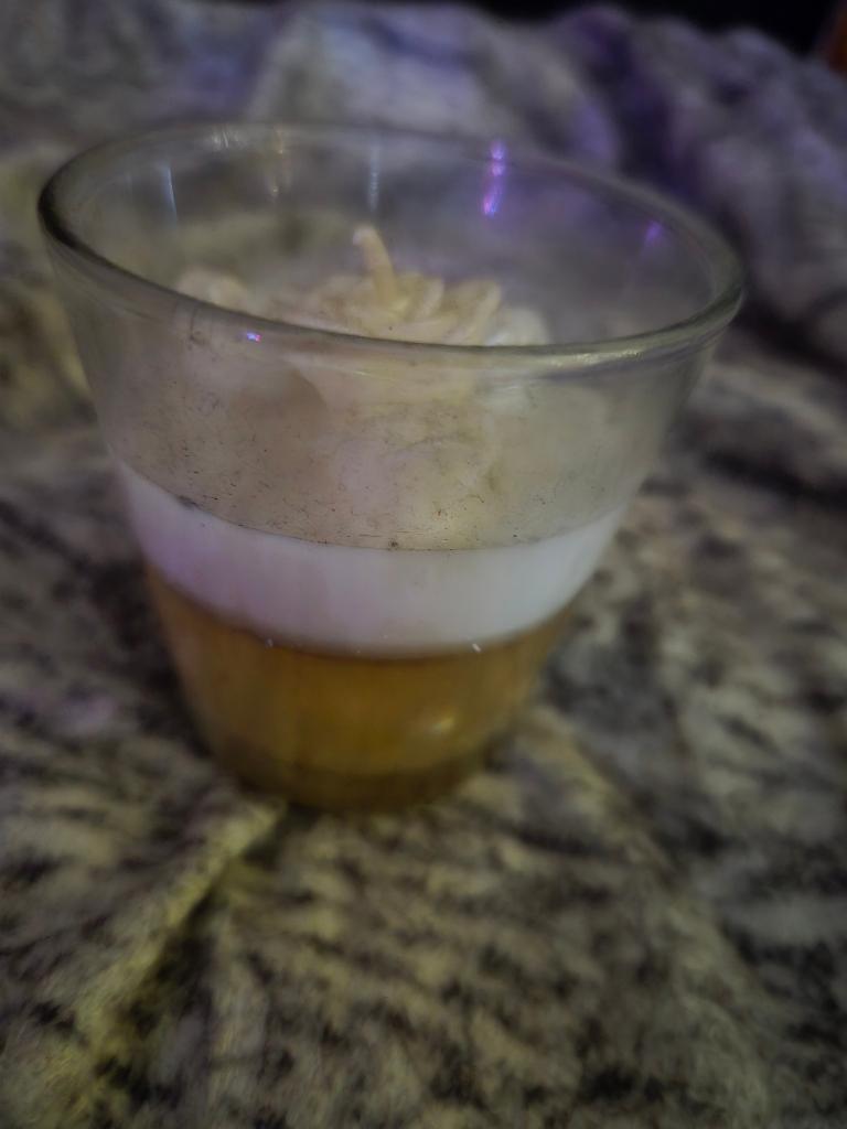 Nieuwe kaars in een glas, Overige materialen, Nieuw, Ophalen of Verzenden, Kaars