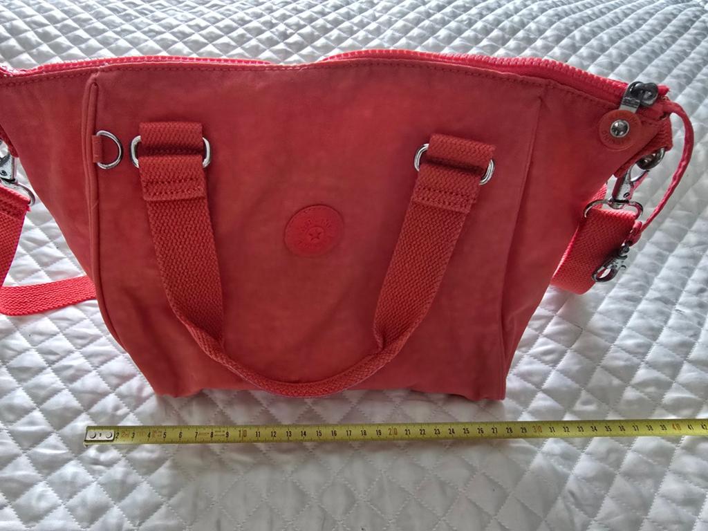 Zalm roze kipling tas, Ophalen of Verzenden, Roze