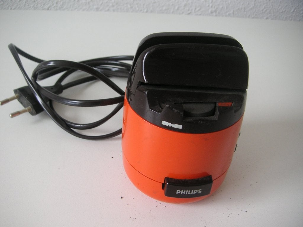 Vintage Elektrische Messenslijper (Philips), Ophalen, Gebruikt
