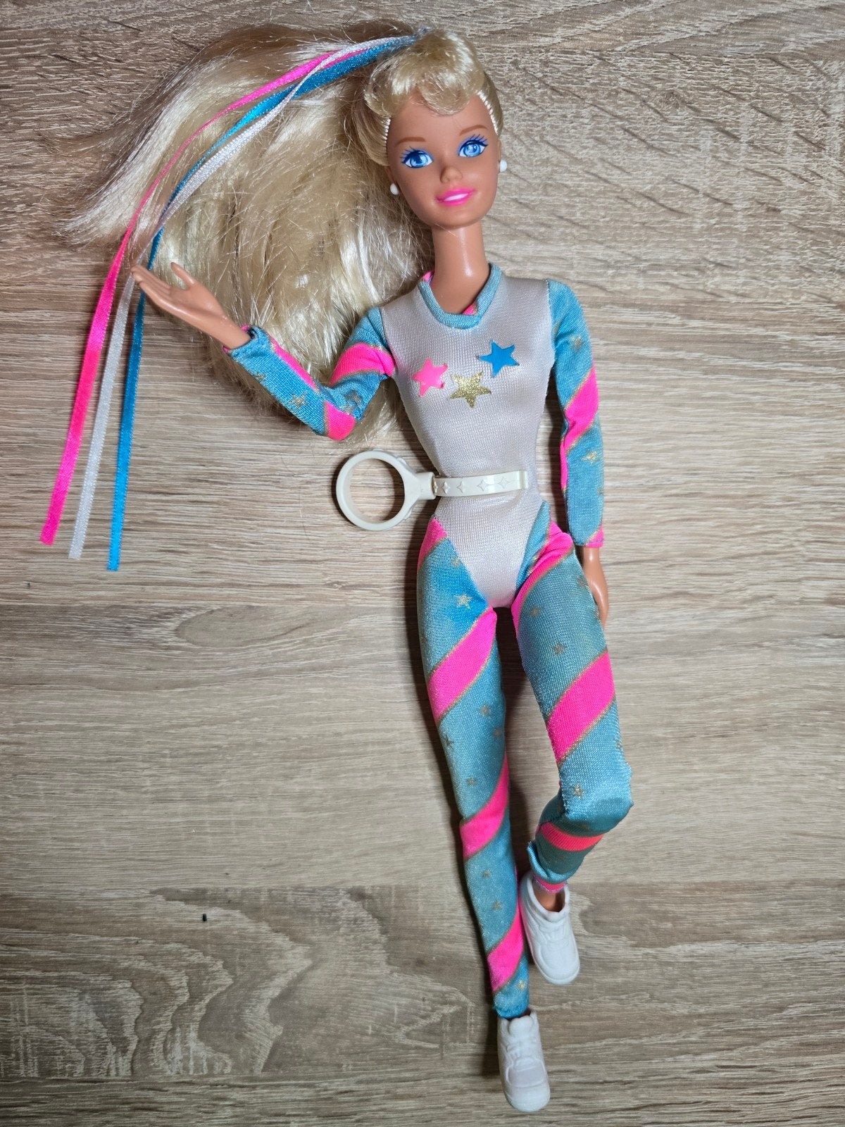 Barbie Super Gymnast - Vintage Mattel, Ophalen of Verzenden, Zo goed als nieuw, Pop