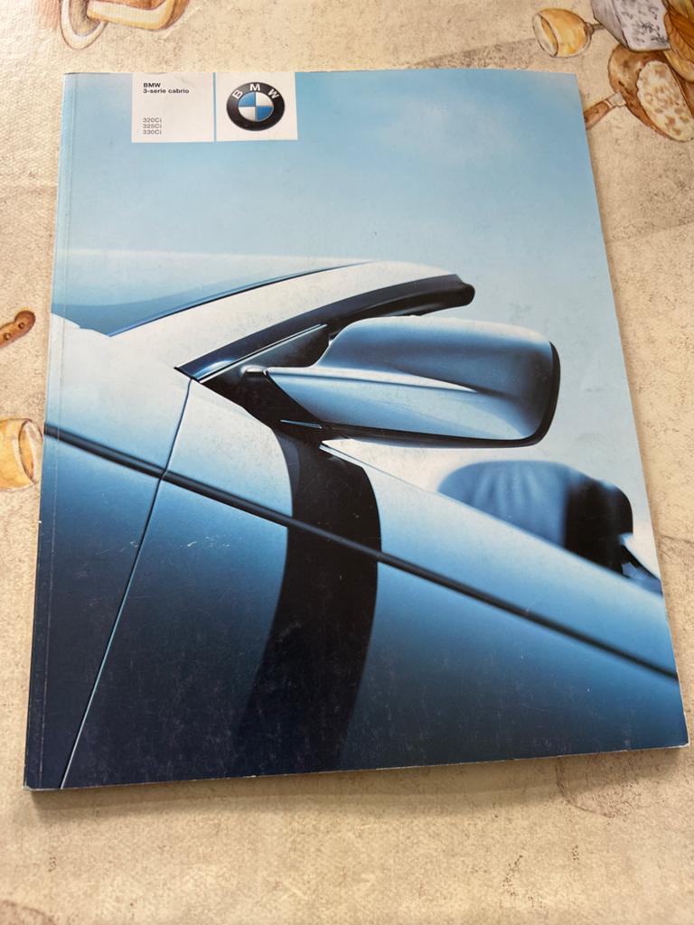 BMW 3-serie Cabrio brochure (320Ci, 325Ci, 330Ci), Ophalen of Verzenden, Zo goed als nieuw