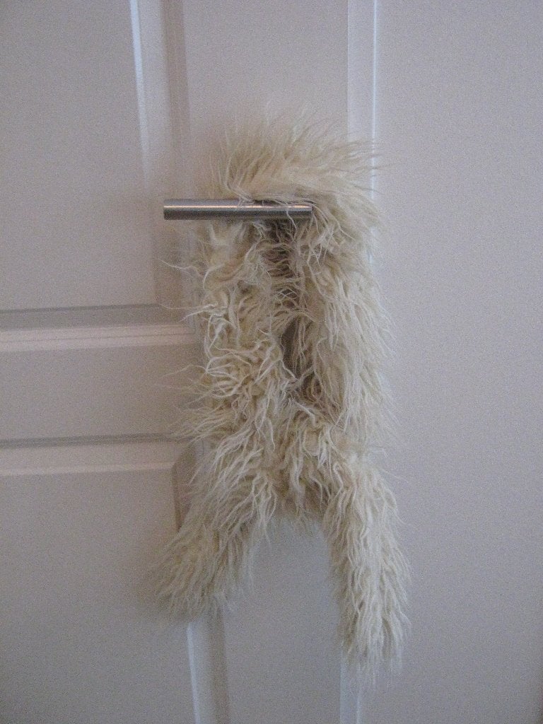 Sjaal fluffy, Ophalen, Zo goed als nieuw, Maat 46/48 (XL) of groter, Sjaal