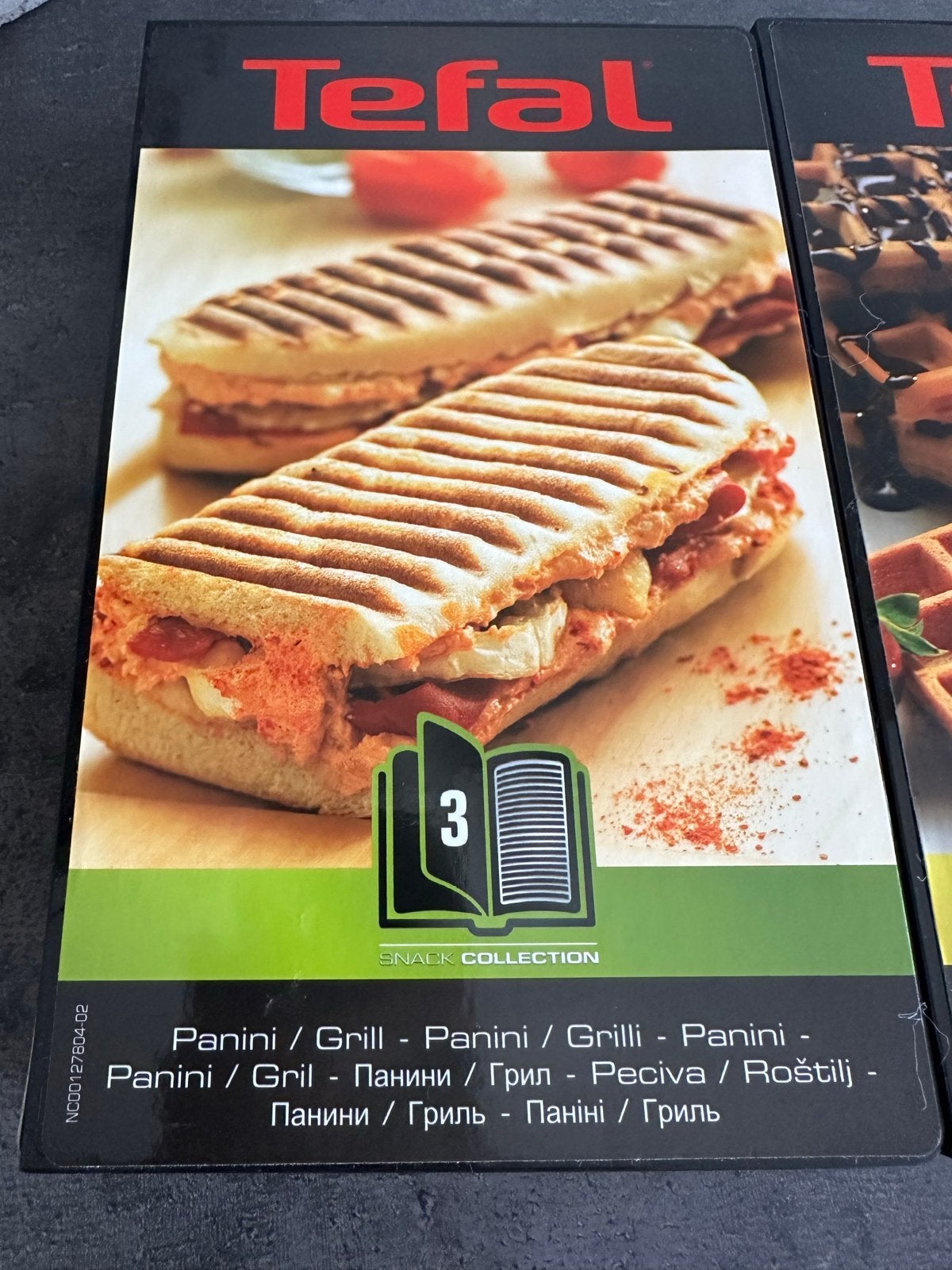 Tefal Snack Collection wafel-, panini- en poffertjesplaten, Witgoed en Apparatuur, Ophalen of Verzenden, Uitneembare platen, Zo goed als nieuw