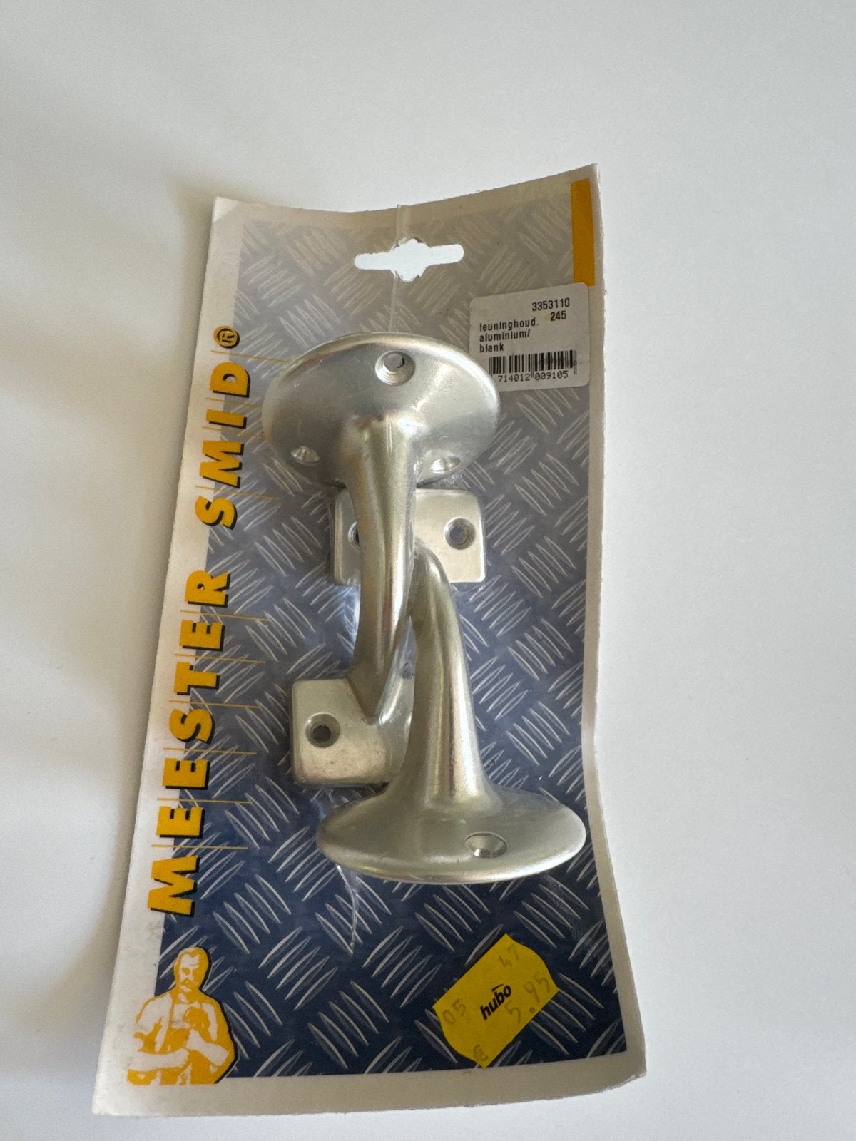 Aluminium leuninghouder nieuw in verpakking, Ophalen of Verzenden, Nieuw, Overige materialen, Overige typen