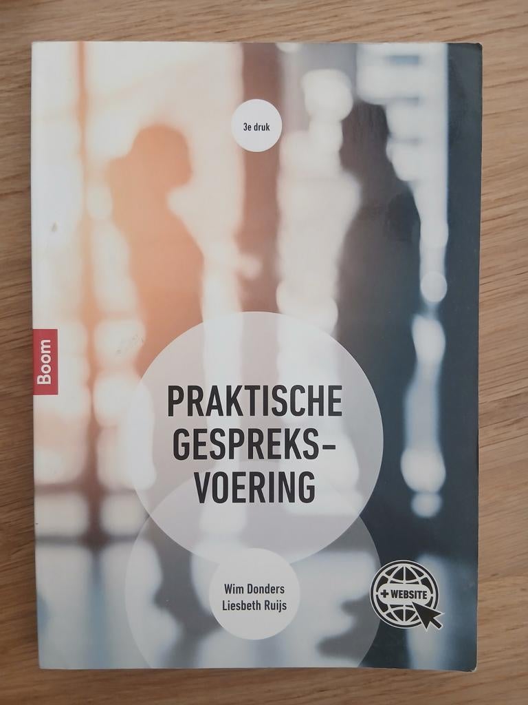 Praktische Gespreksvoering - 3e druk (ISBN 9789024426911), Boeken, Studieboeken en Cursussen, Ophalen of Verzenden