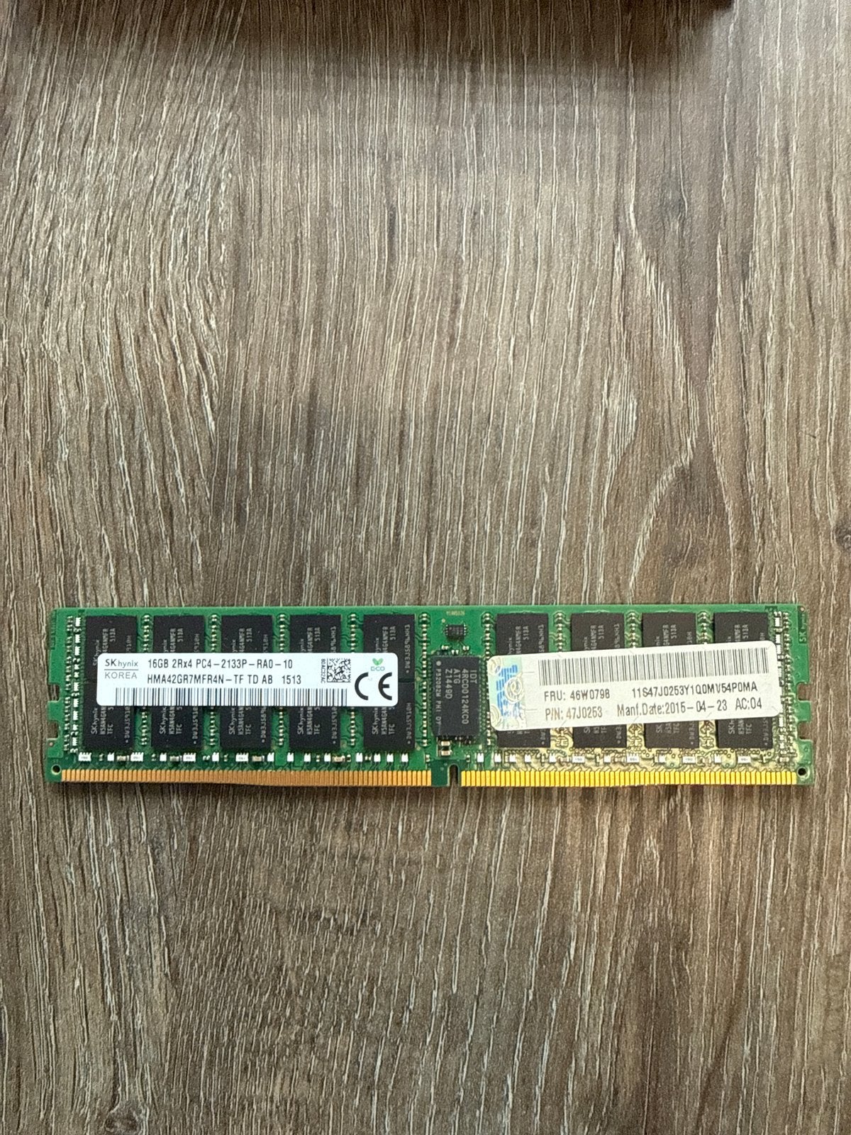 IBM Lenovo SK Hynix 16GB DDR4 RAM PC4-2133P voor server