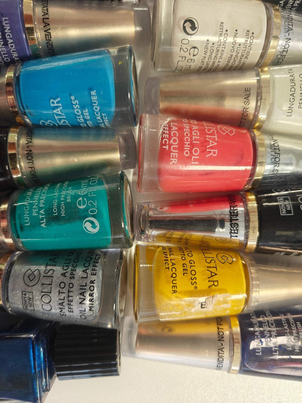Collistar Nagellak Collectie - Diverse Kleuren, Gebruikt, Overige kleuren, Verzenden, Handen en Nagels