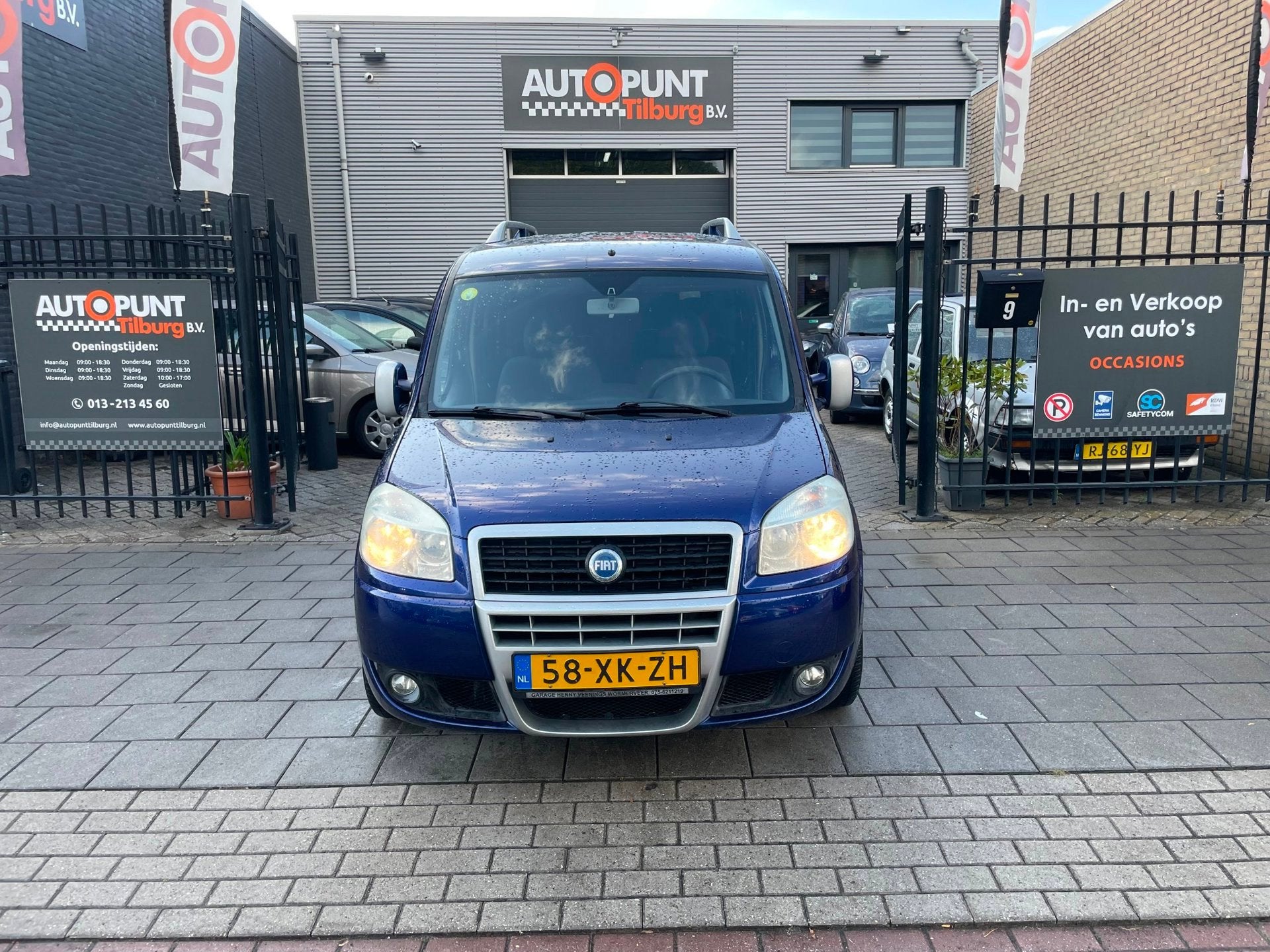 Fiat Doblò 1.4 Malibu 2e Eigenaar! Trekhaak Airco NAP APK, Voorwielaandrijving, Gebruikt, 4 cilinders, Blauw