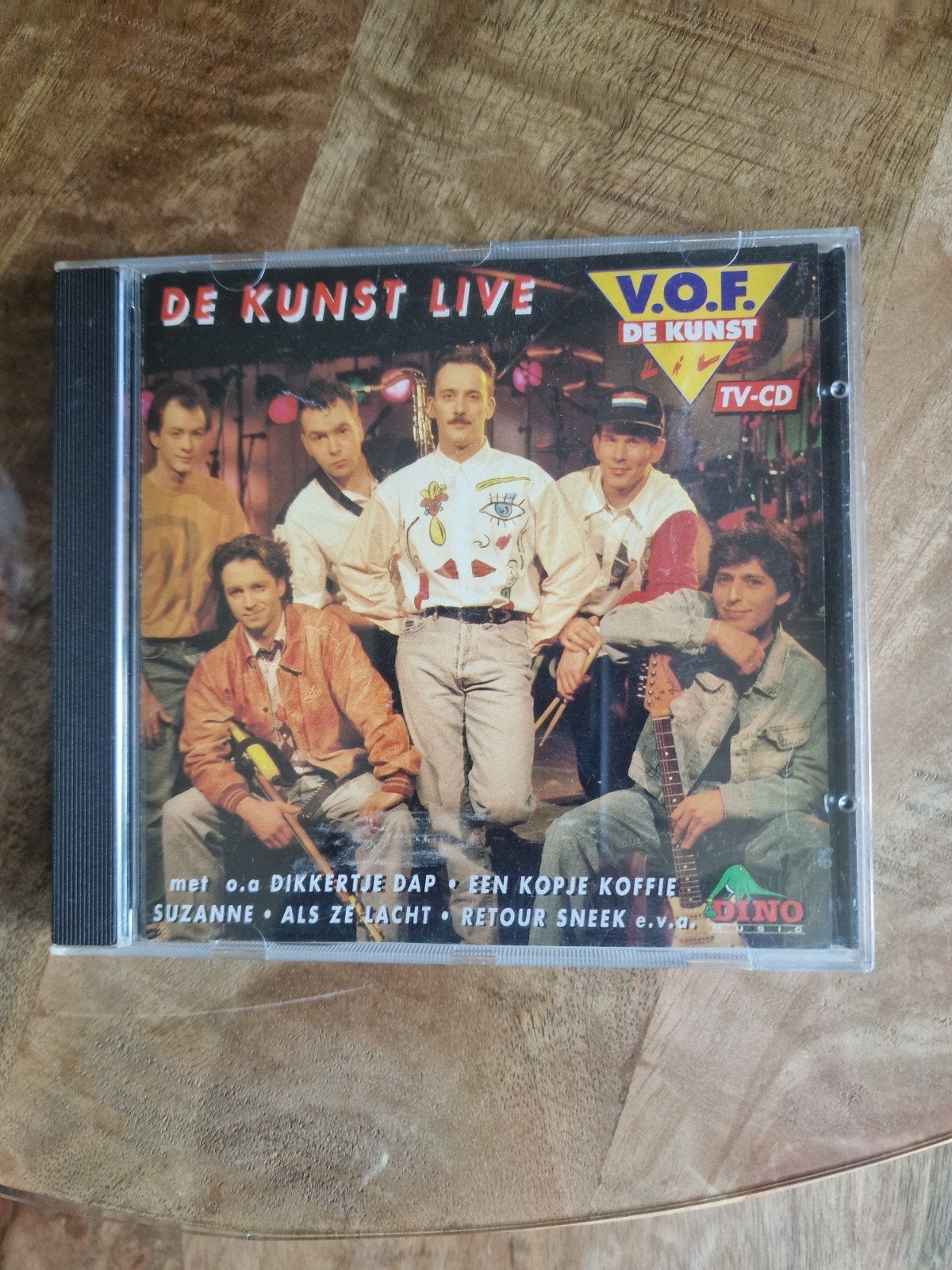V.O.F. De Kunst - De Kunst Live CD (Pop, 1991), Ophalen of Verzenden, Gebruikt, Pop, Live-album