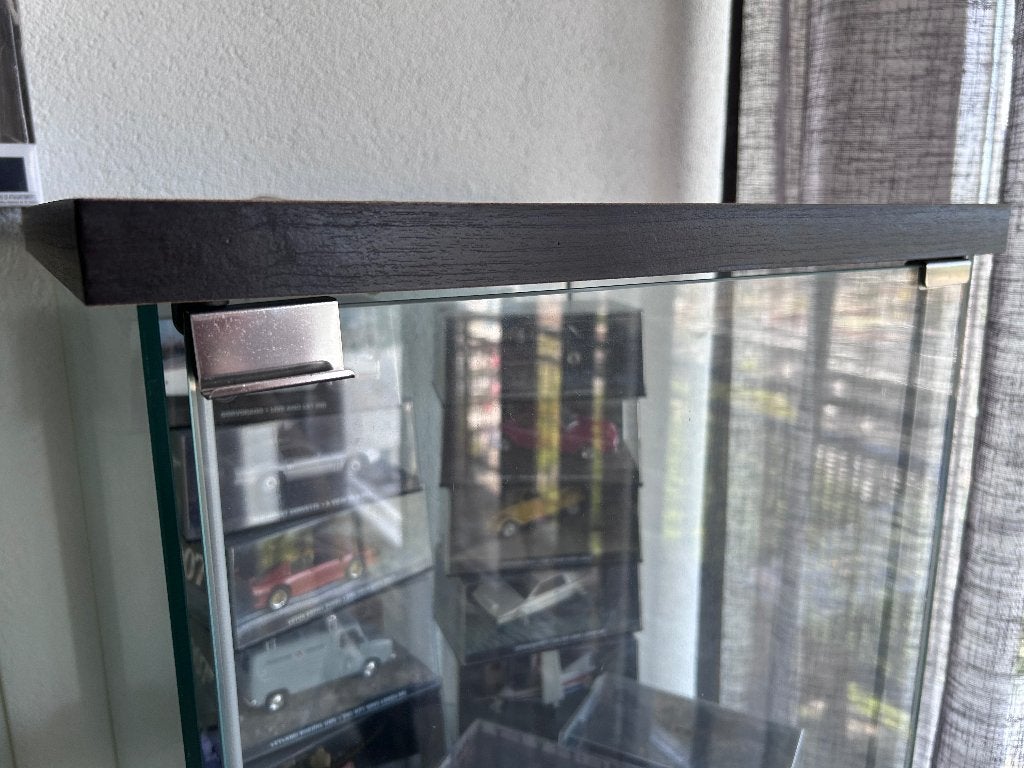 2 vitrine kasten, Huis en Inrichting, Ophalen, 50 tot 100 cm, Minder dan 100 cm, 25 tot 50 cm