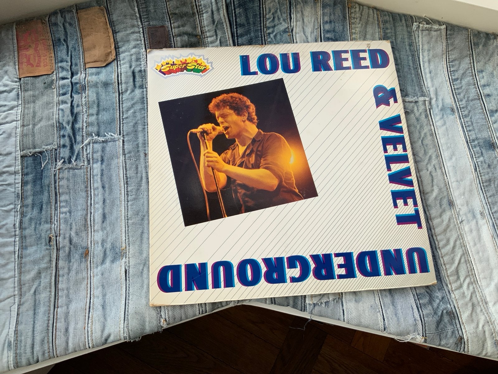 Lou Reed & Velvet Underground - Super Star LP, LP, Rock, Gebruikt, Ophalen of Verzenden