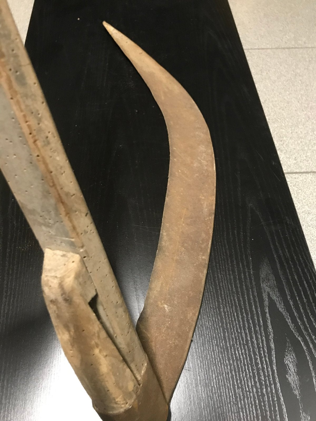 Antieke zicht - Oude landbouwwerktuigen, Antiek en Kunst, Antiek | Gereedschap en Instrumenten, Ophalen