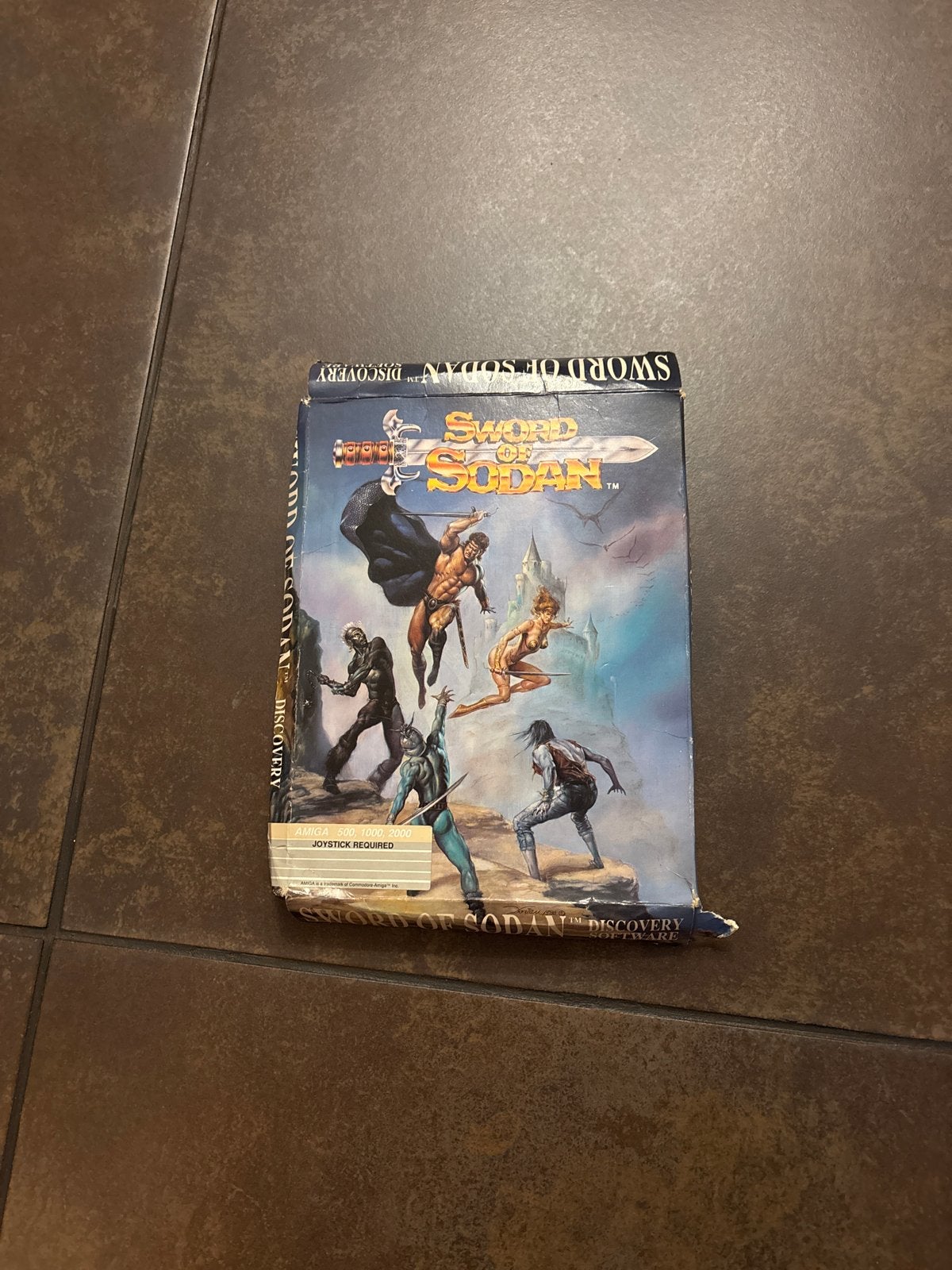 Sword of Sodan - Discovery Software (Amiga), Avontuur en Actie, Gebruikt, 1 speler, Ophalen of Verzenden