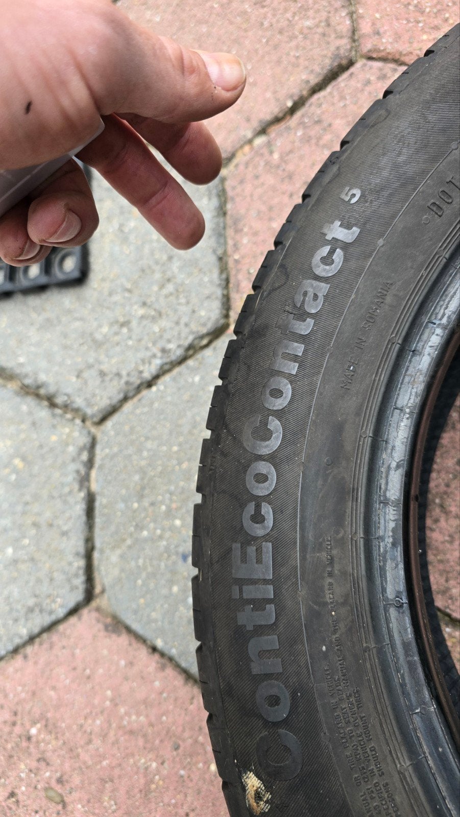 Continental ContiEcoContact 5 zomerbanden 195/55 R16, Ophalen of Verzenden