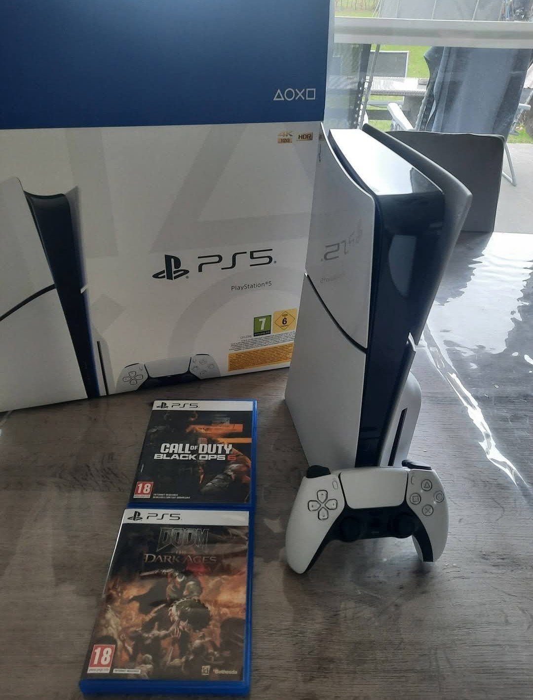 Playstation 5 Disc Drive + 2 spelletjes, Ophalen of Verzenden, Nieuw, Playstation 5