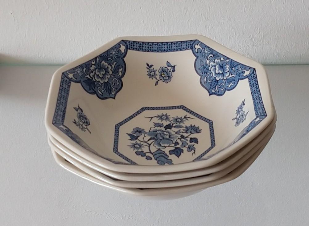 vtg Old Pekin Blue  Royal Staffordshire, volgnr 20, Ophalen of Verzenden