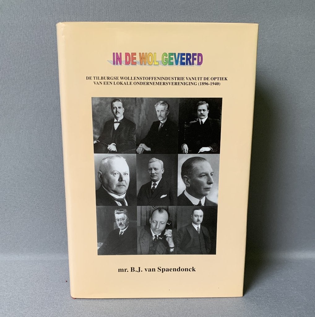 In de Wol geverfd Tilburg B.J. Van Spaendonck, 20e eeuw of later, Van Spaendonck, Ophalen of Verzenden, Zo goed als nieuw