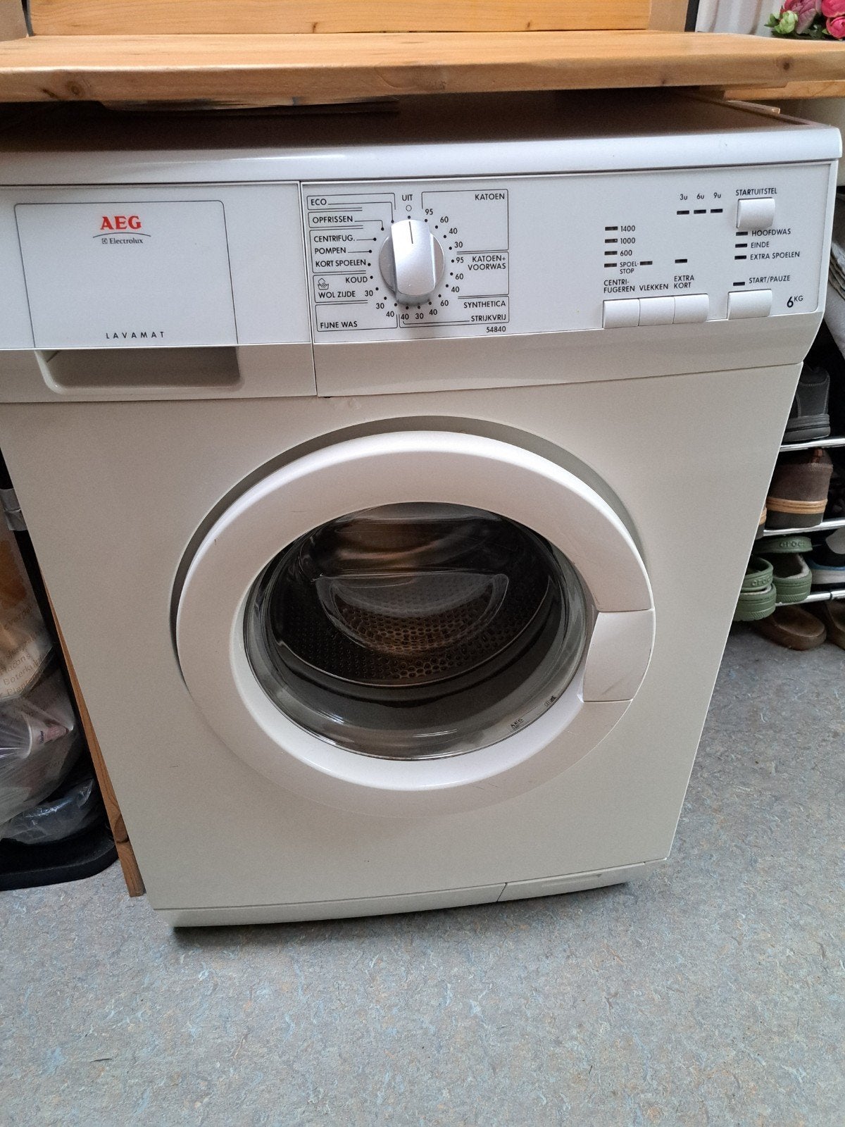 AEG electrolux lavamat wasmachine H1044661, Witgoed en Apparatuur, Ophalen, Gebruikt, Voorlader, 85 tot 90 cm