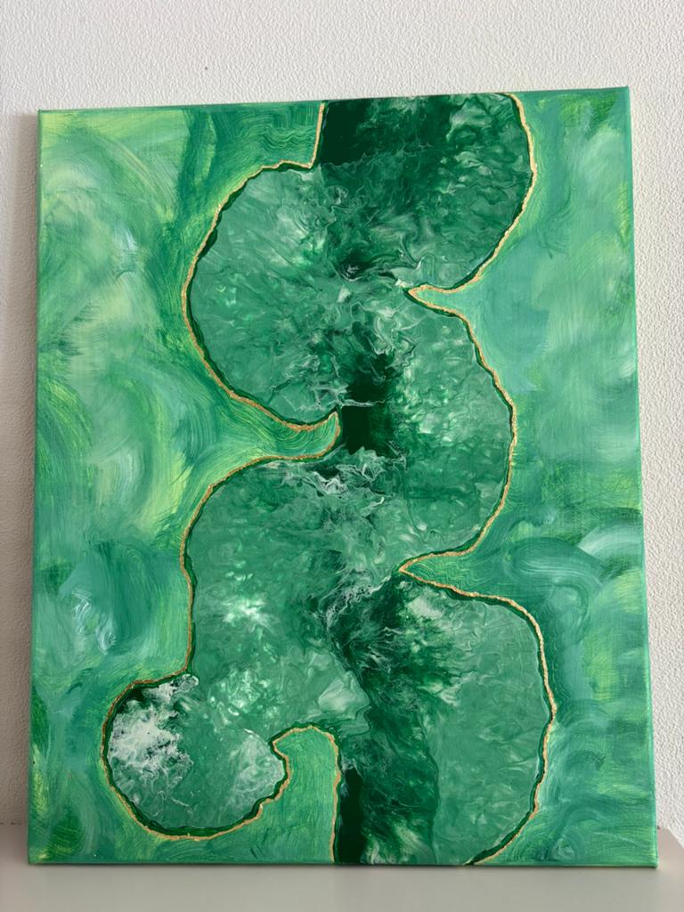 Green ocean, Antiek en Kunst, Ophalen